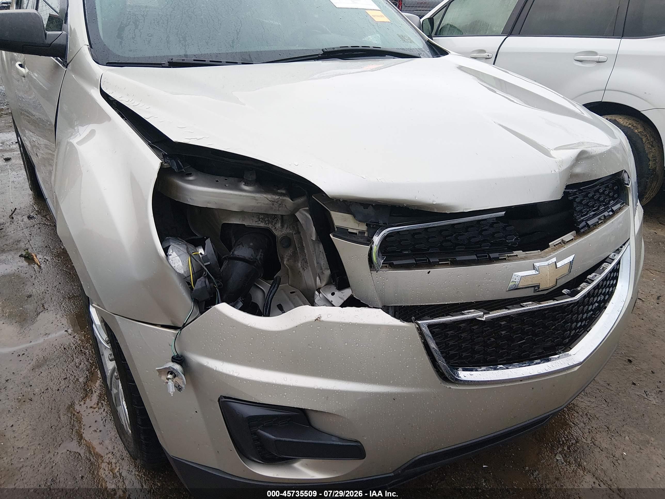 2015 Chevrolet Equinox Ls Gold vin: 2GNFLEEK9F6387566