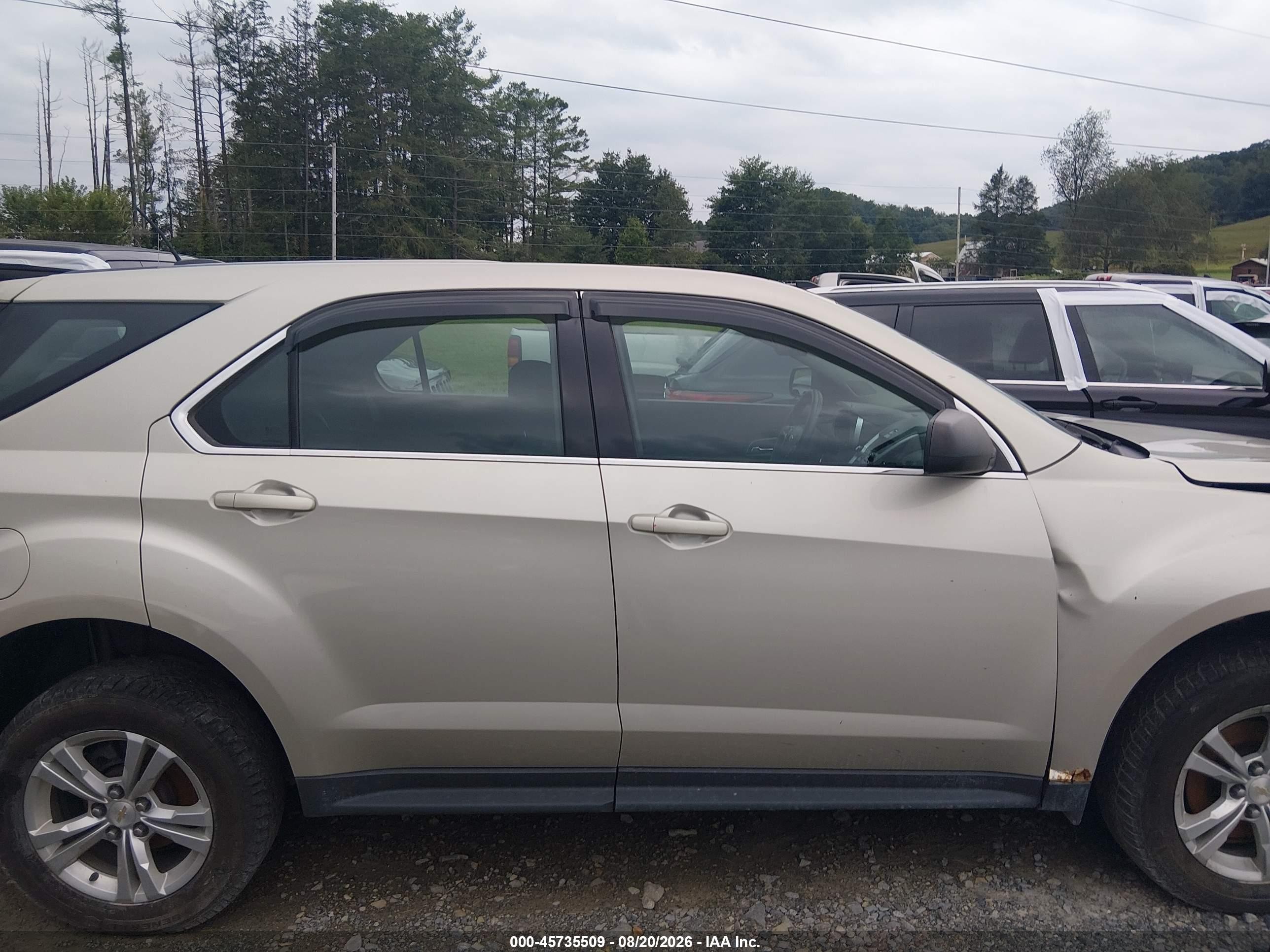 2015 Chevrolet Equinox Ls Gold vin: 2GNFLEEK9F6387566