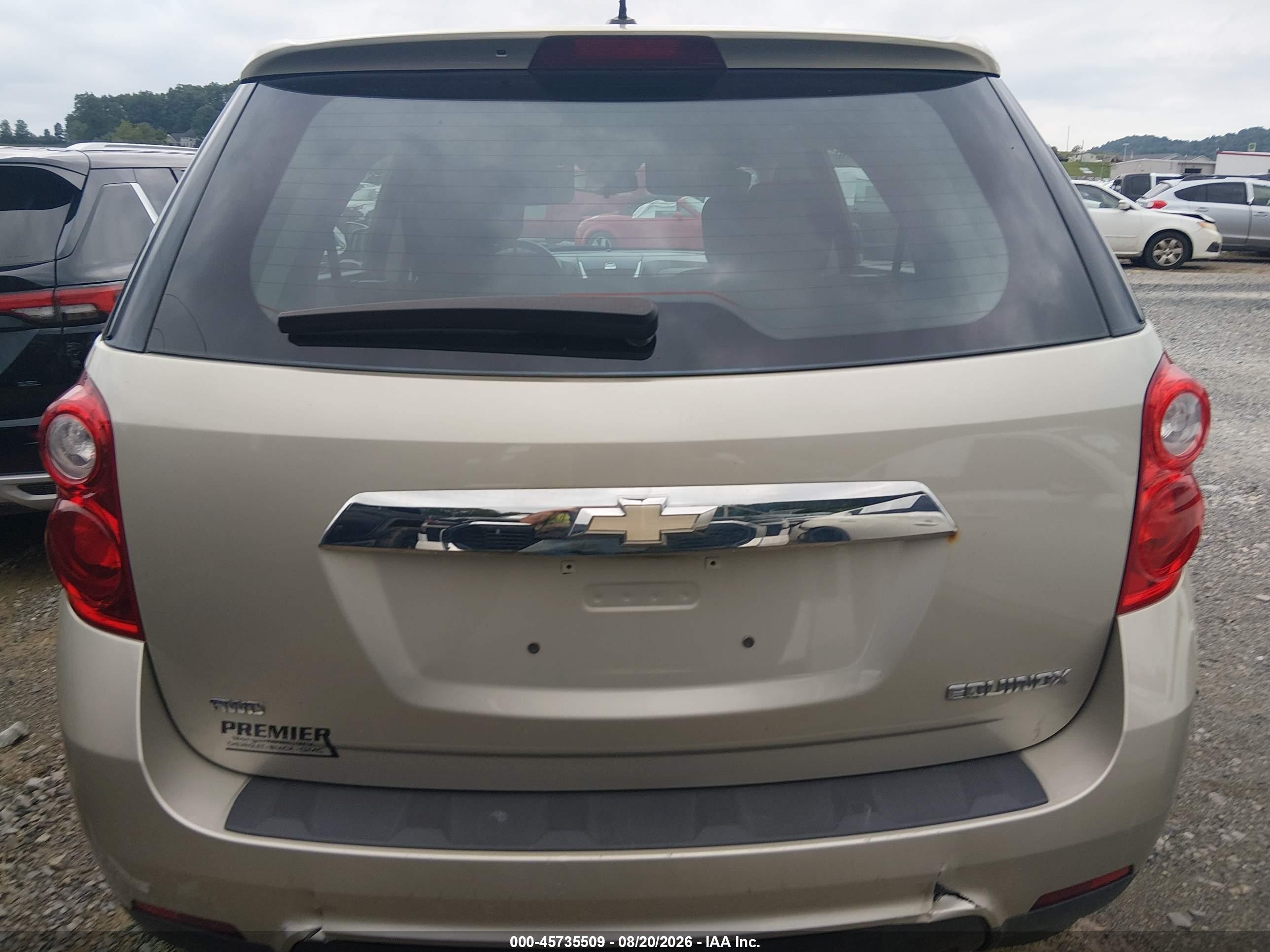 2015 Chevrolet Equinox Ls Gold vin: 2GNFLEEK9F6387566