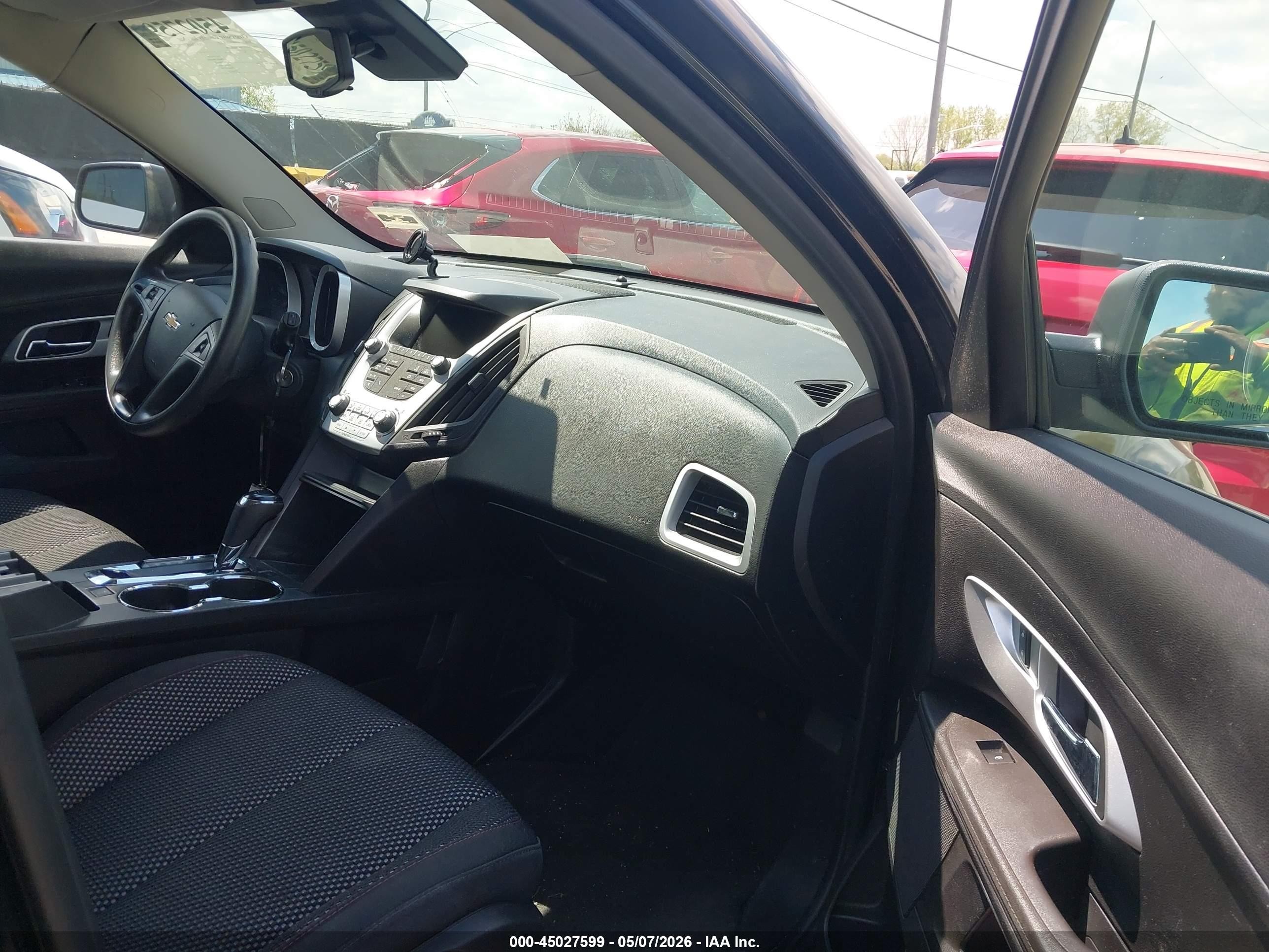 2016 Chevrolet Equinox Ls Черный vin: 2GNFLEEK9G6301108