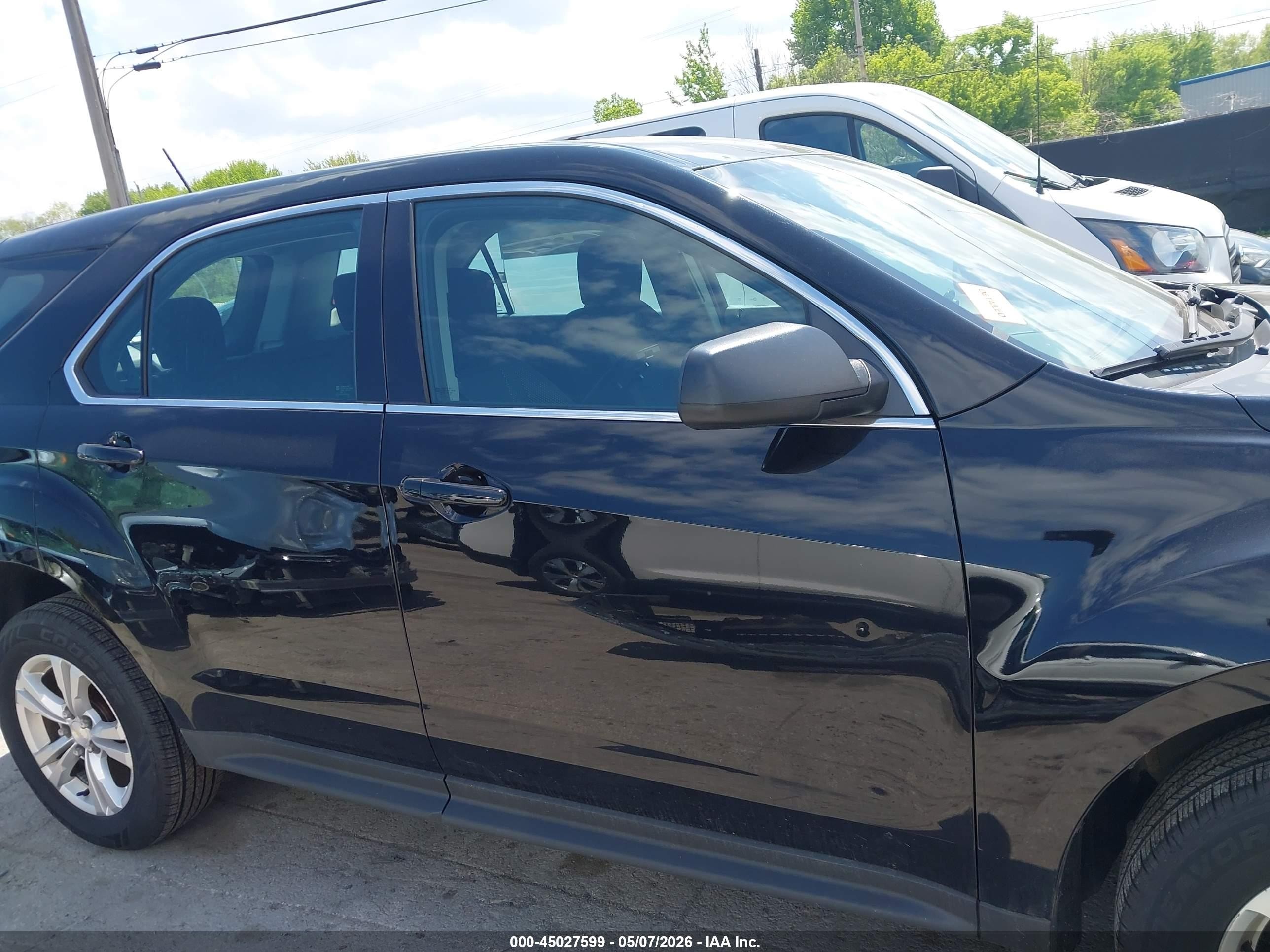 2016 Chevrolet Equinox Ls Черный vin: 2GNFLEEK9G6301108
