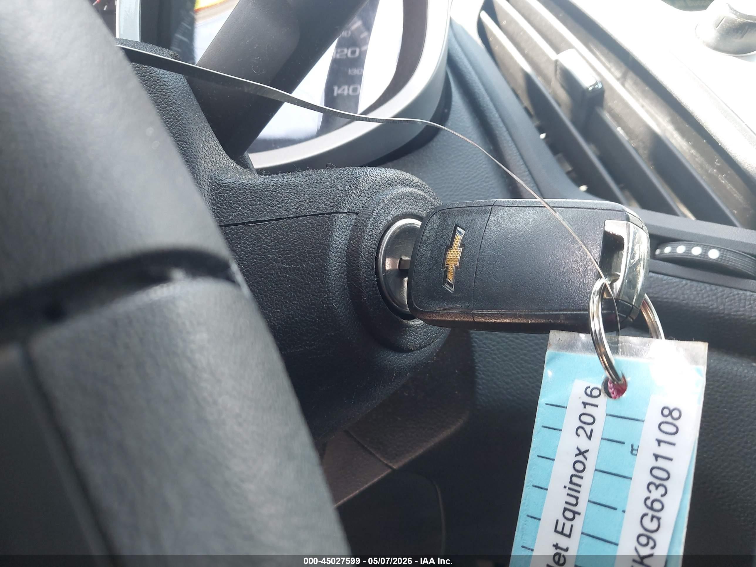 2016 Chevrolet Equinox Ls Черный vin: 2GNFLEEK9G6301108