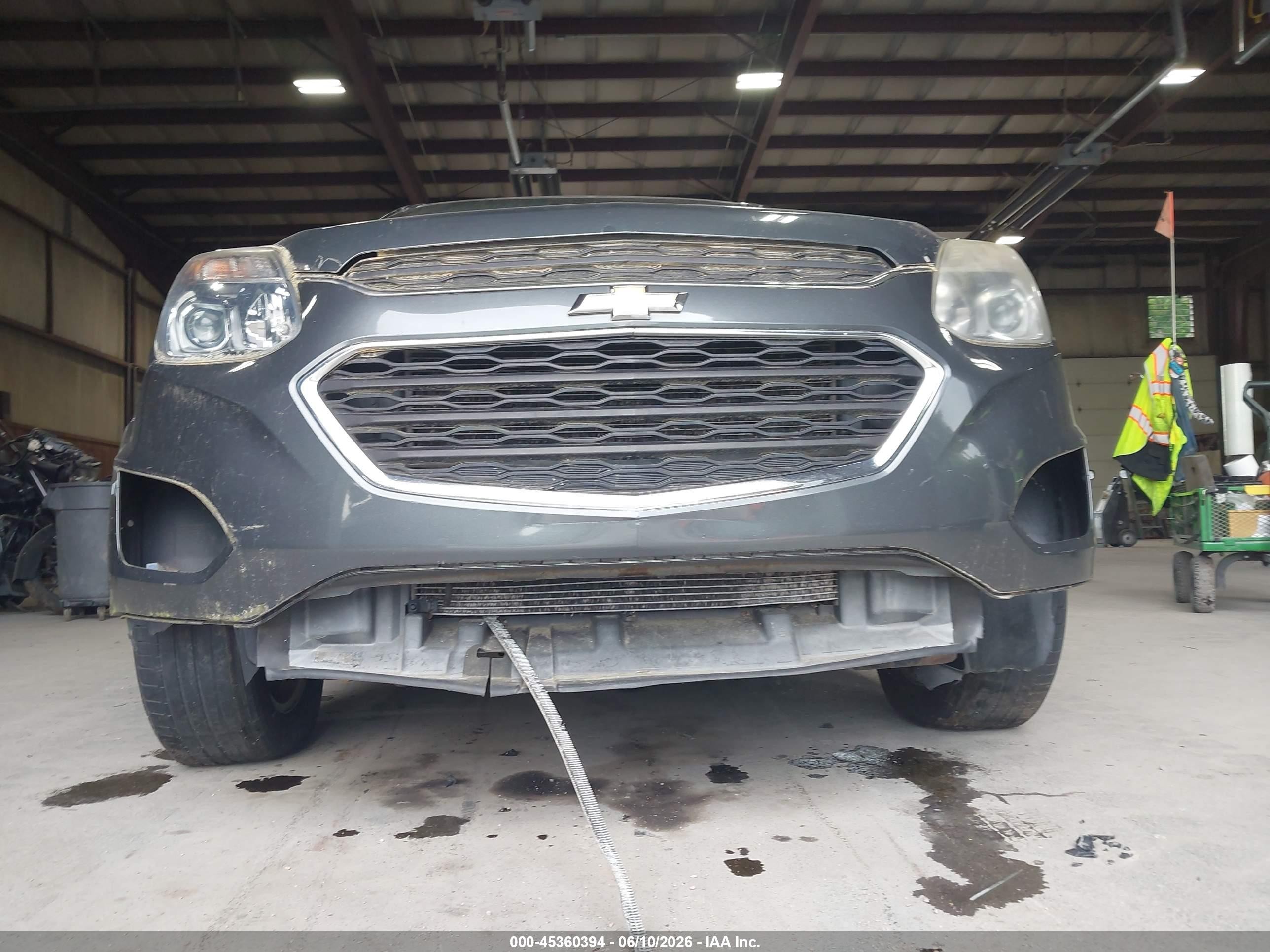 2017 Chevrolet Equinox Ls Gray vin: 2GNFLEEK9H6117465