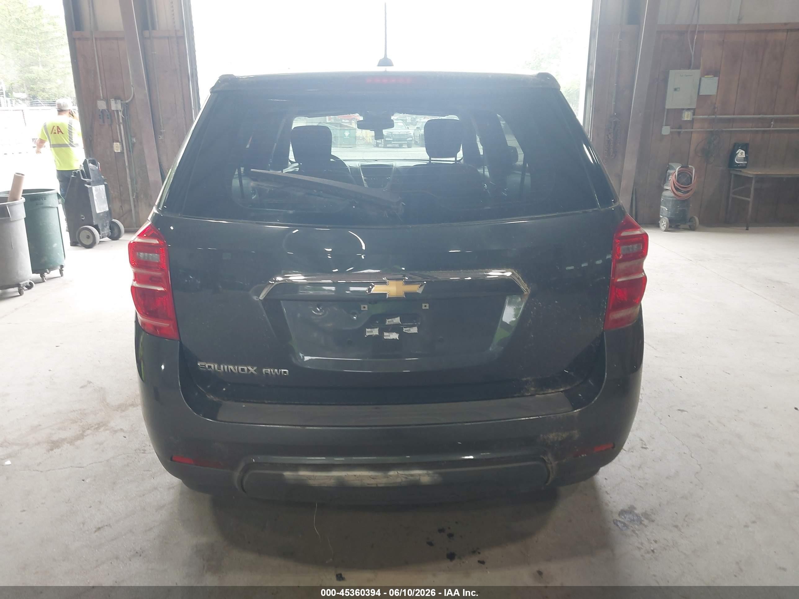 2017 Chevrolet Equinox Ls Gray vin: 2GNFLEEK9H6117465