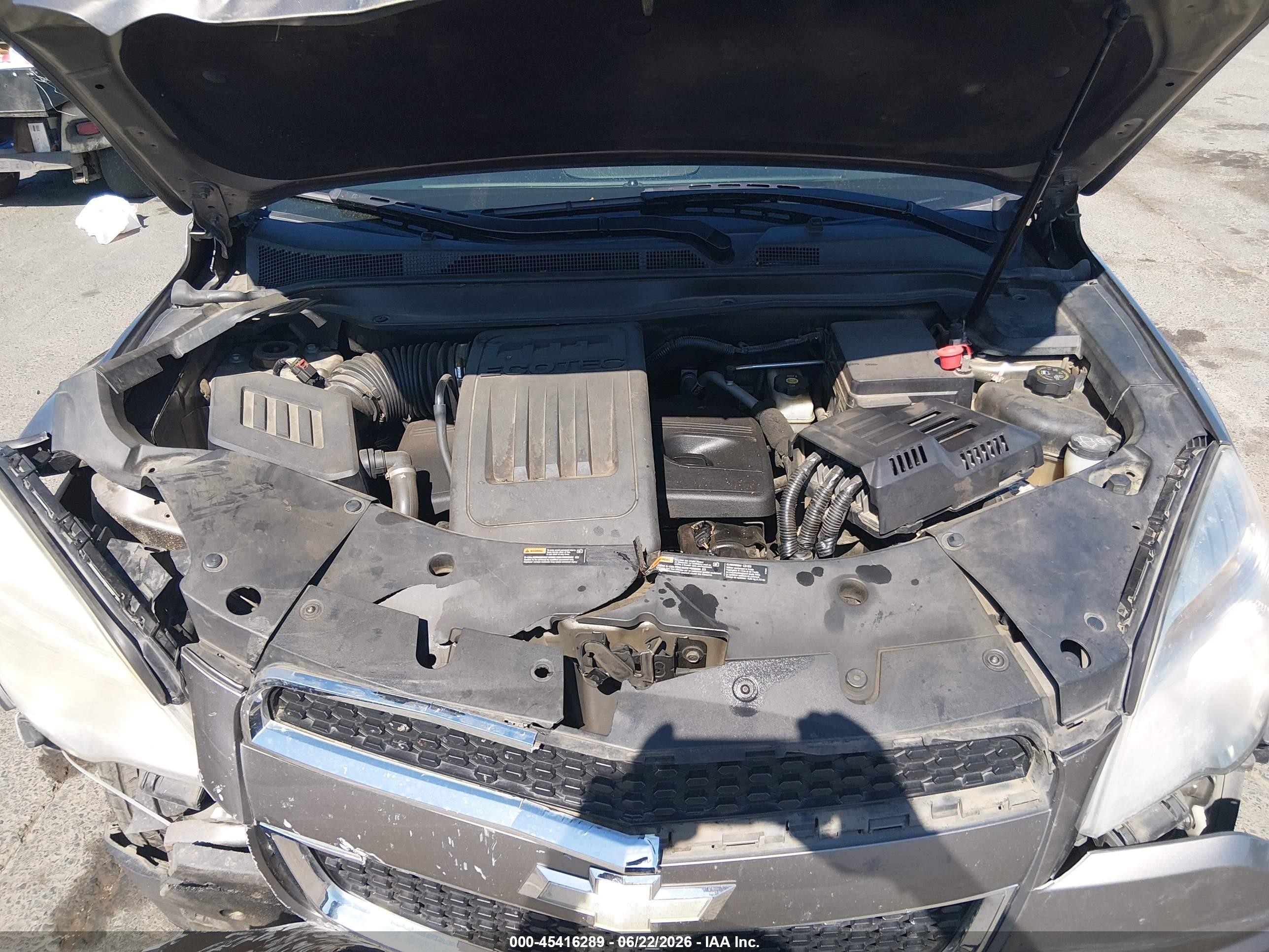 2012 Chevrolet Equinox Lt W/1lt Серый vin: 2GNFLEEKXC6127947