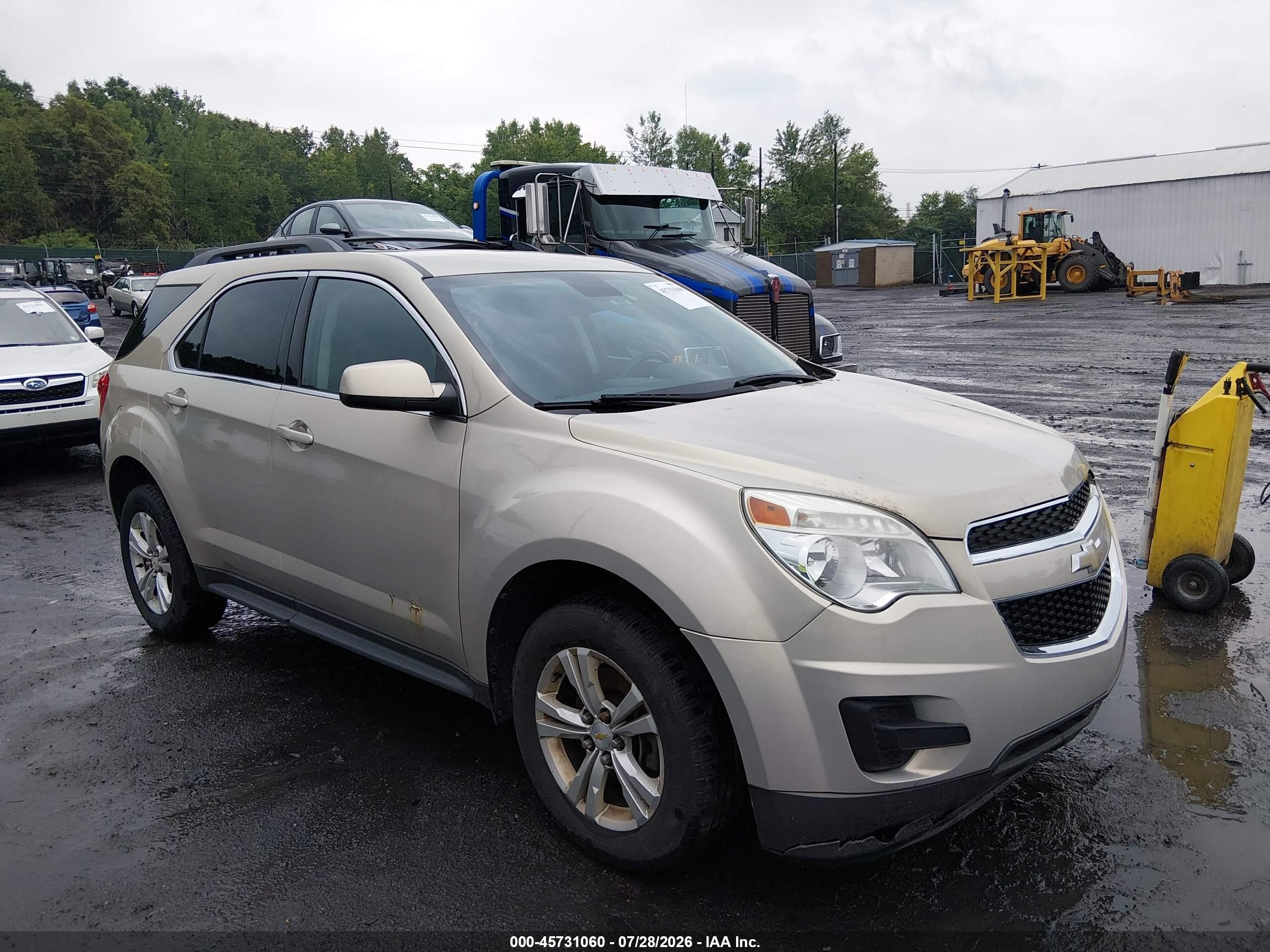 2012 Chevrolet Equinox Lt W/1lt Gold vin: 2GNFLEEKXC6206258