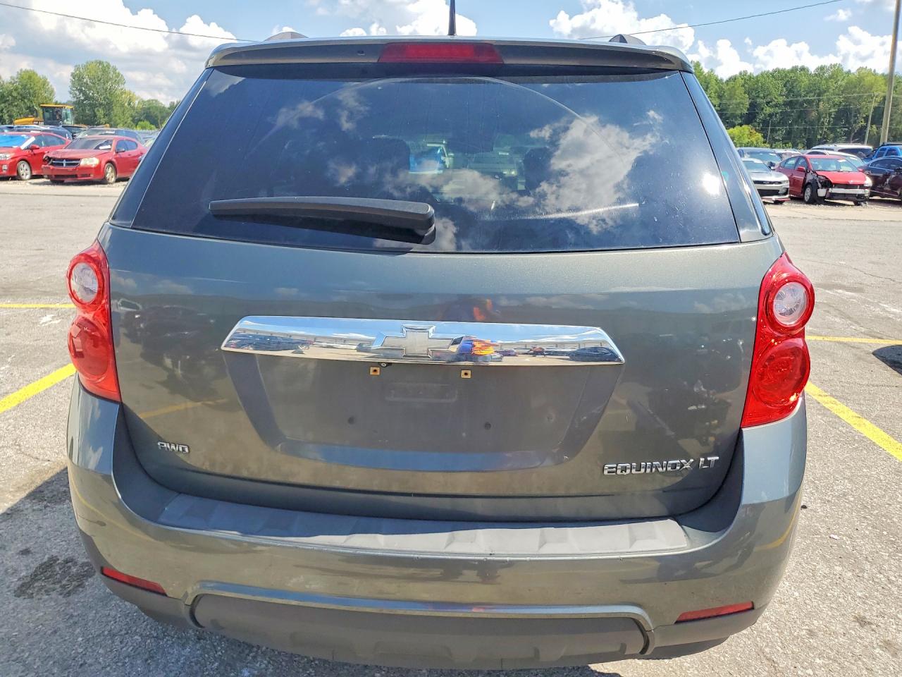 2012 Chevrolet Equinox Lt Серый vin: 2GNFLEEKXC6283874