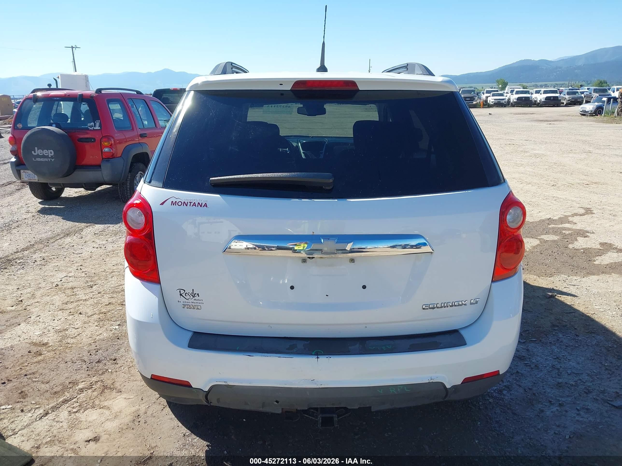 2013 Chevrolet Equinox 1lt White vin: 2GNFLEEKXD6113984