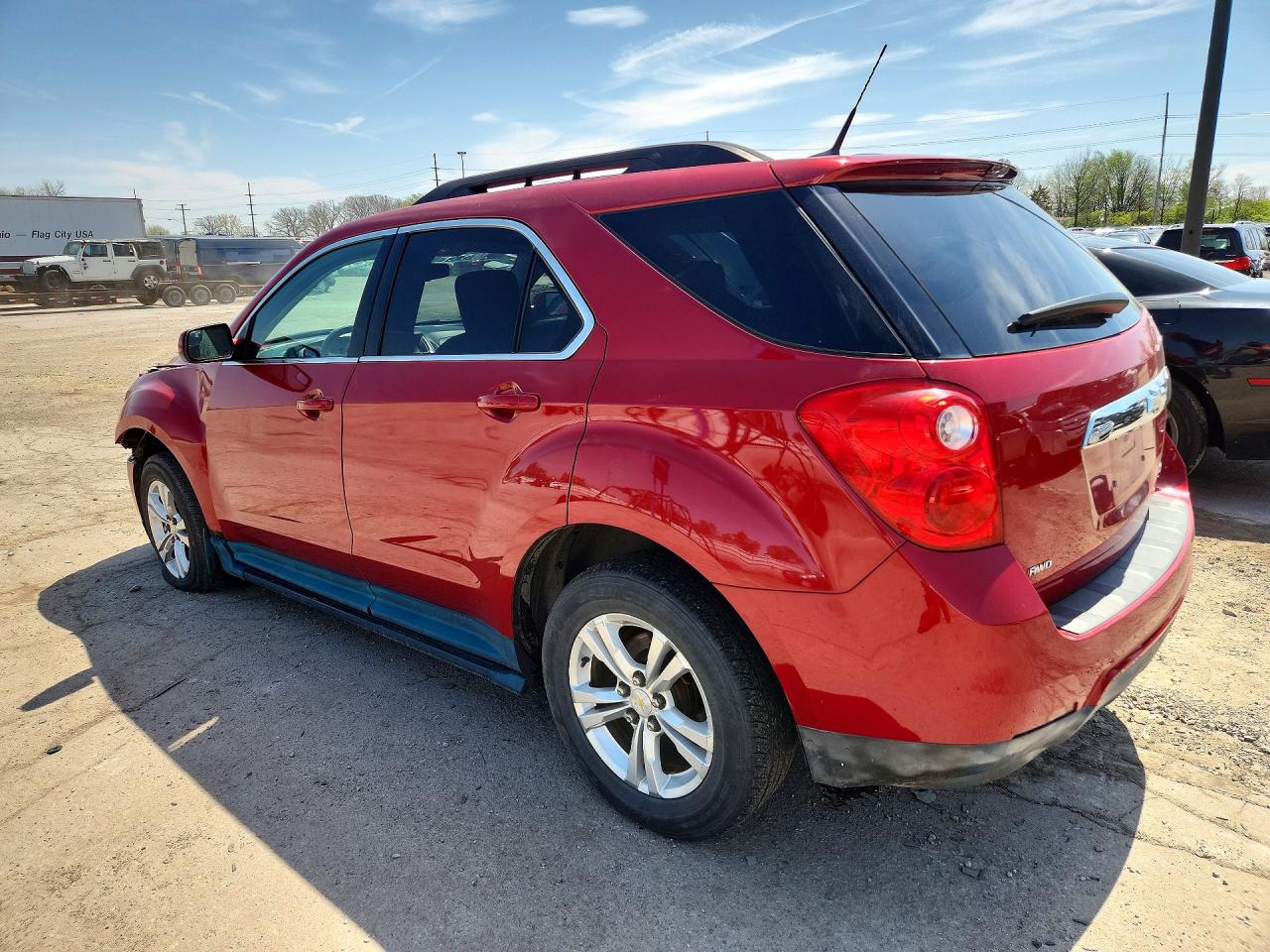 2013 Chevrolet Equinox Lt Red vin: 2GNFLEEKXD6131451