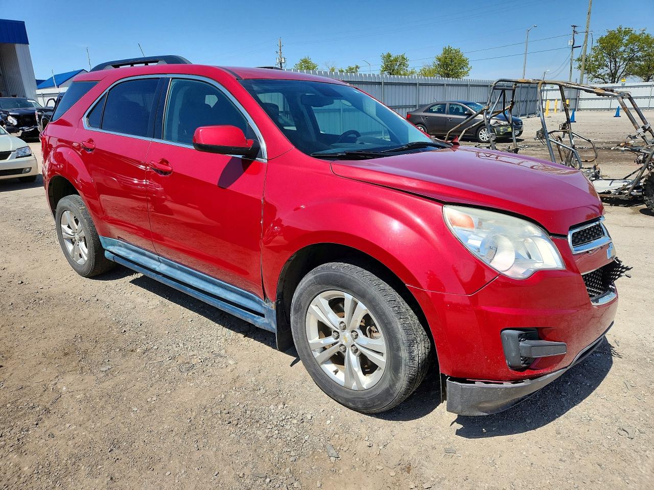 2013 Chevrolet Equinox Lt Red vin: 2GNFLEEKXD6131451