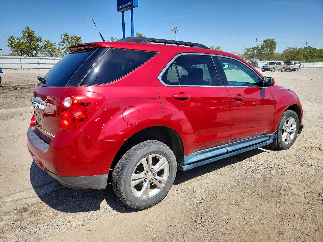 2013 Chevrolet Equinox Lt Red vin: 2GNFLEEKXD6131451