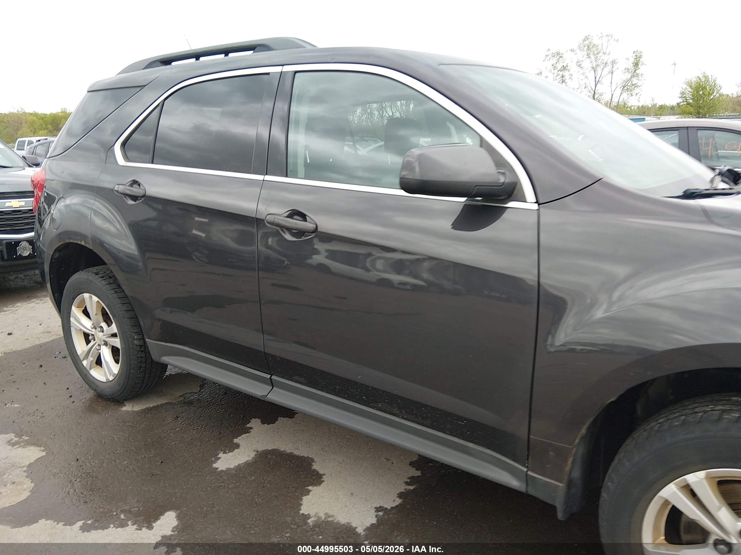 2013 Chevrolet Equinox 1lt Серый vin: 2GNFLEEKXD6141686