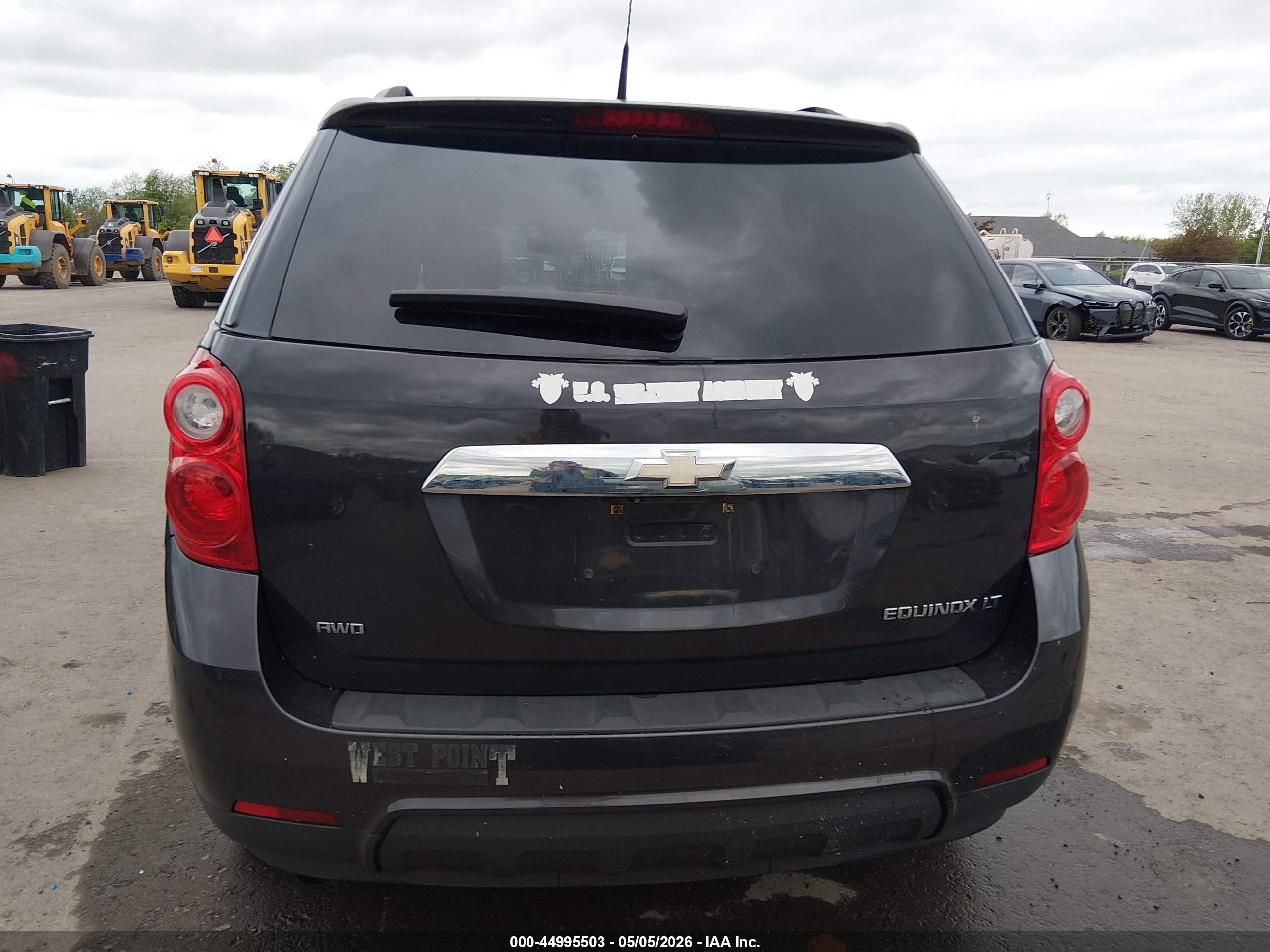 2013 Chevrolet Equinox 1lt Серый vin: 2GNFLEEKXD6141686