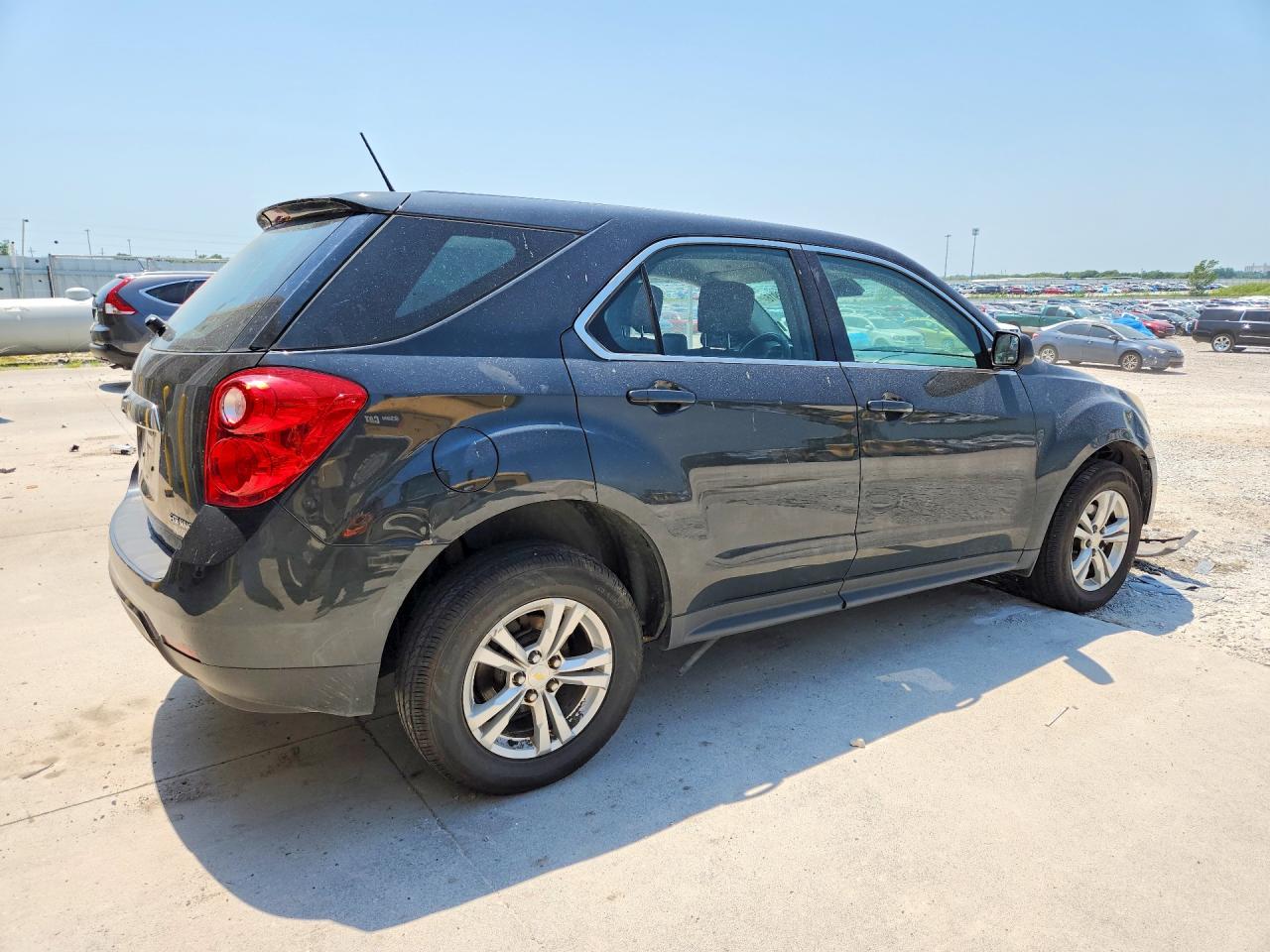 2014 Chevrolet Equinox Ls Black vin: 2GNFLEEKXE6179856