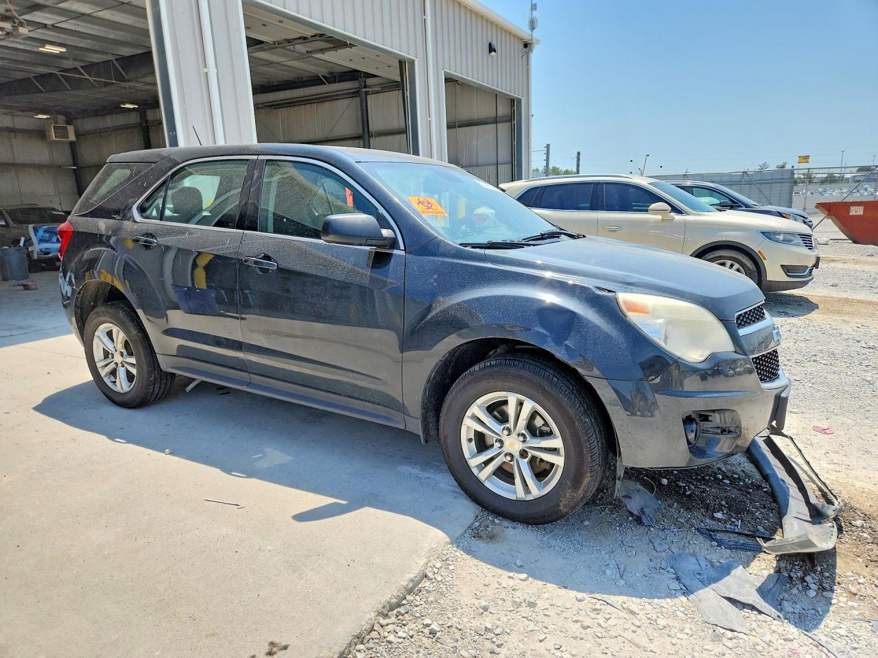 2014 Chevrolet Equinox Ls Black vin: 2GNFLEEKXE6179856