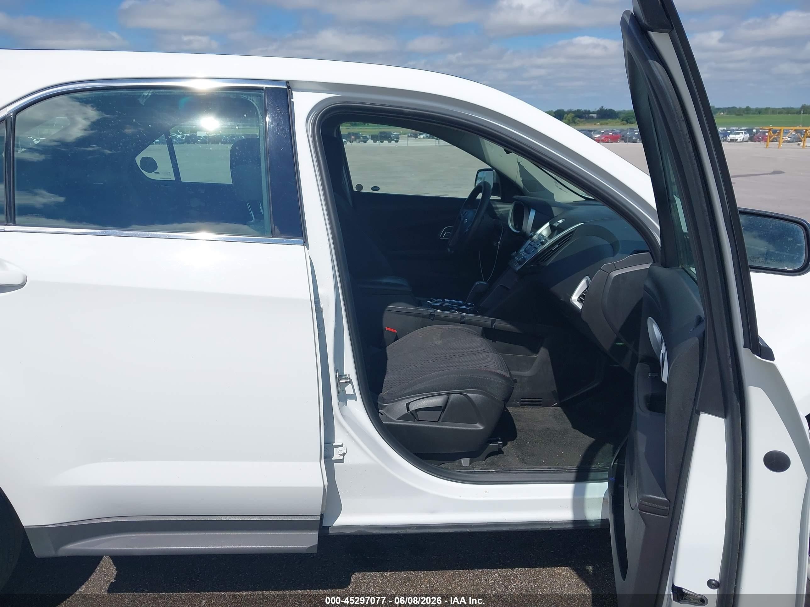 2015 Chevrolet Equinox Ls White vin: 2GNFLEEKXF6129265