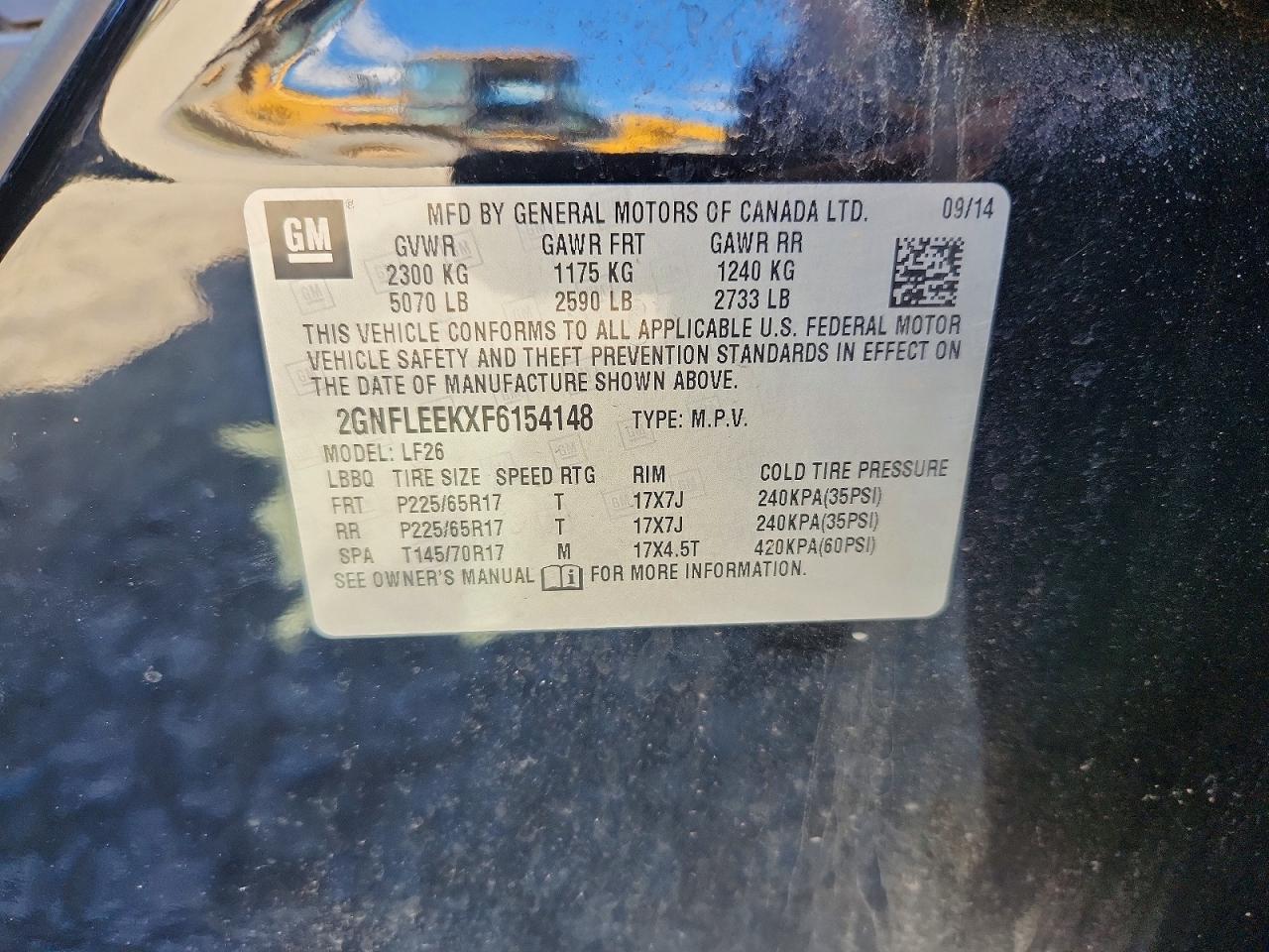 2015 Chevrolet Equinox Ls Черный vin: 2GNFLEEKXF6154148