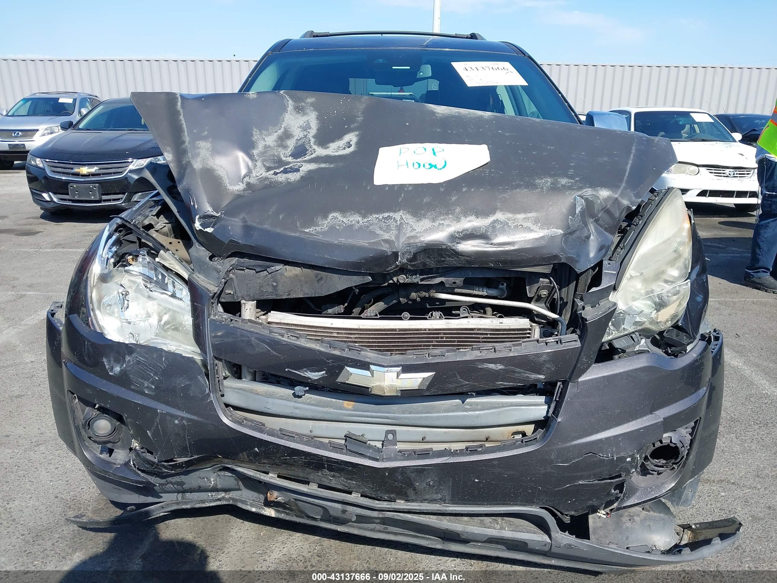 2013 Chevrolet Equinox Ltz Gray vin: 2GNFLFE30D6374295