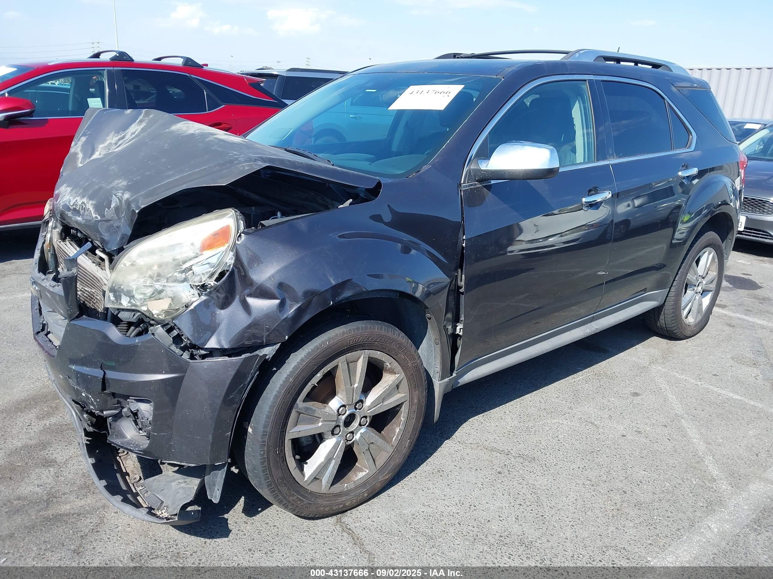 2013 Chevrolet Equinox Ltz Gray vin: 2GNFLFE30D6374295