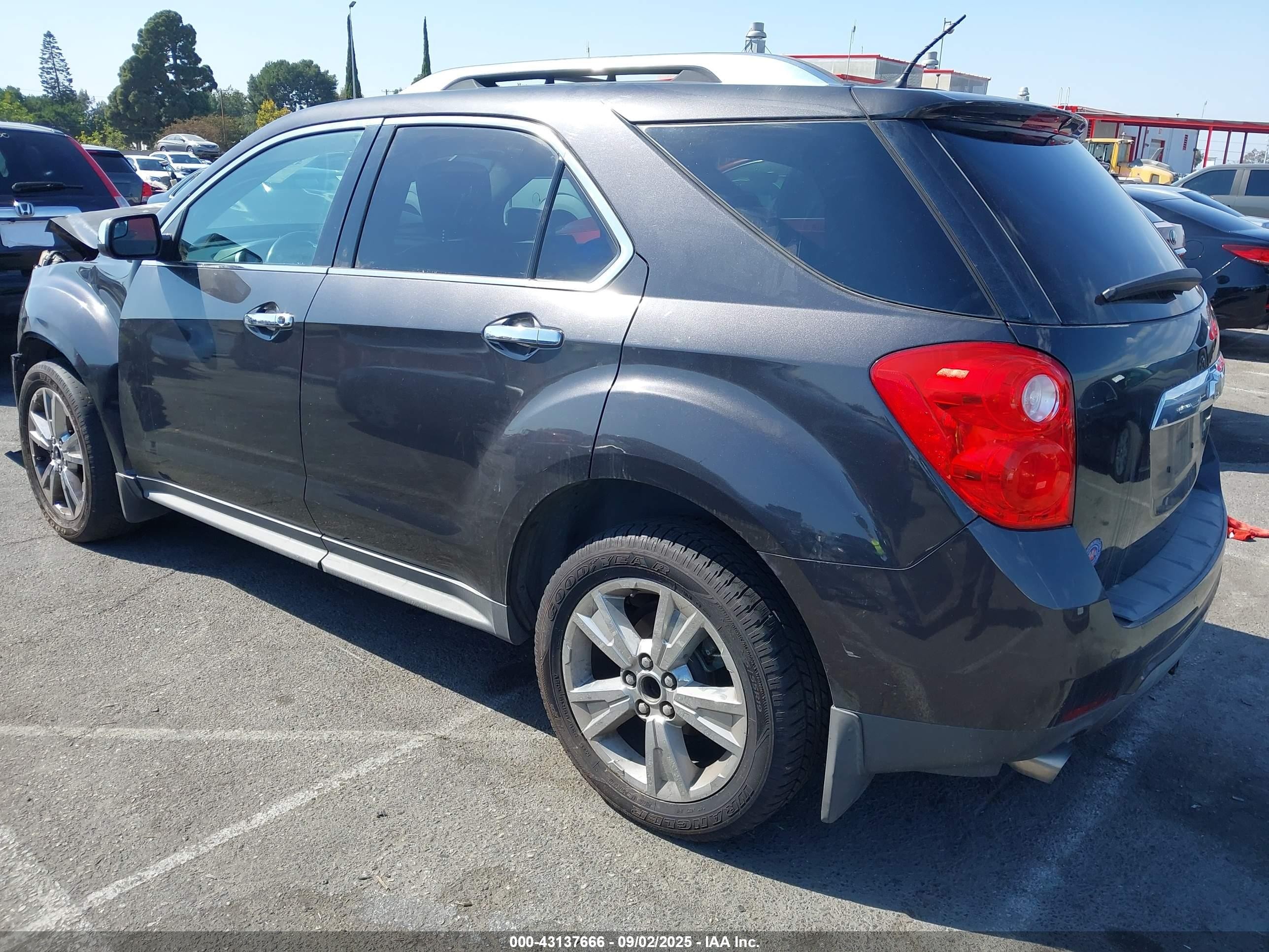 2013 Chevrolet Equinox Ltz Gray vin: 2GNFLFE30D6374295