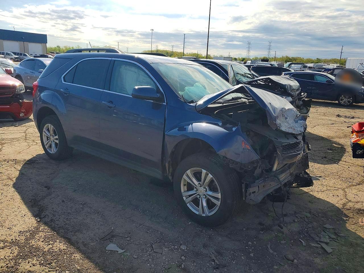 2014 Chevrolet Equinox Lt Blue vin: 2GNFLFE30E6328614