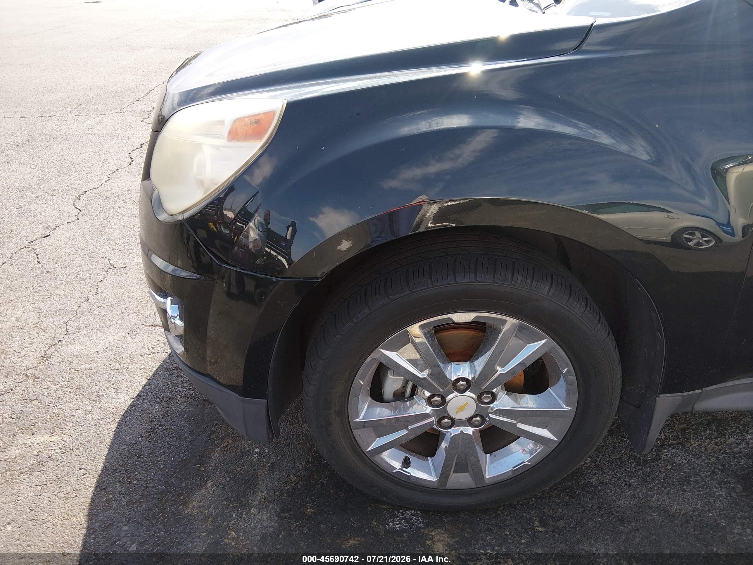 2013 Chevrolet Equinox Ltz Black vin: 2GNFLFE31D6272133