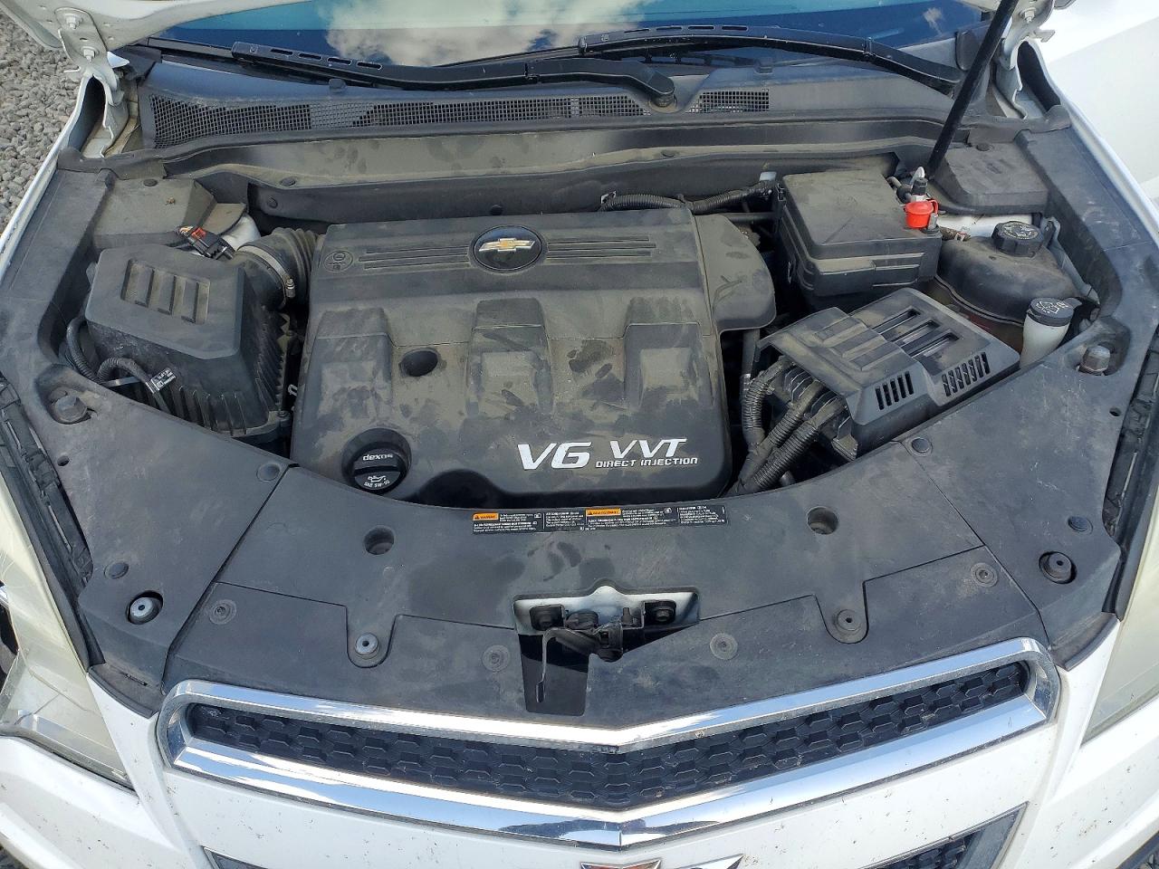 2014 Chevrolet Equinox Lt White vin: 2GNFLFE31E6103781