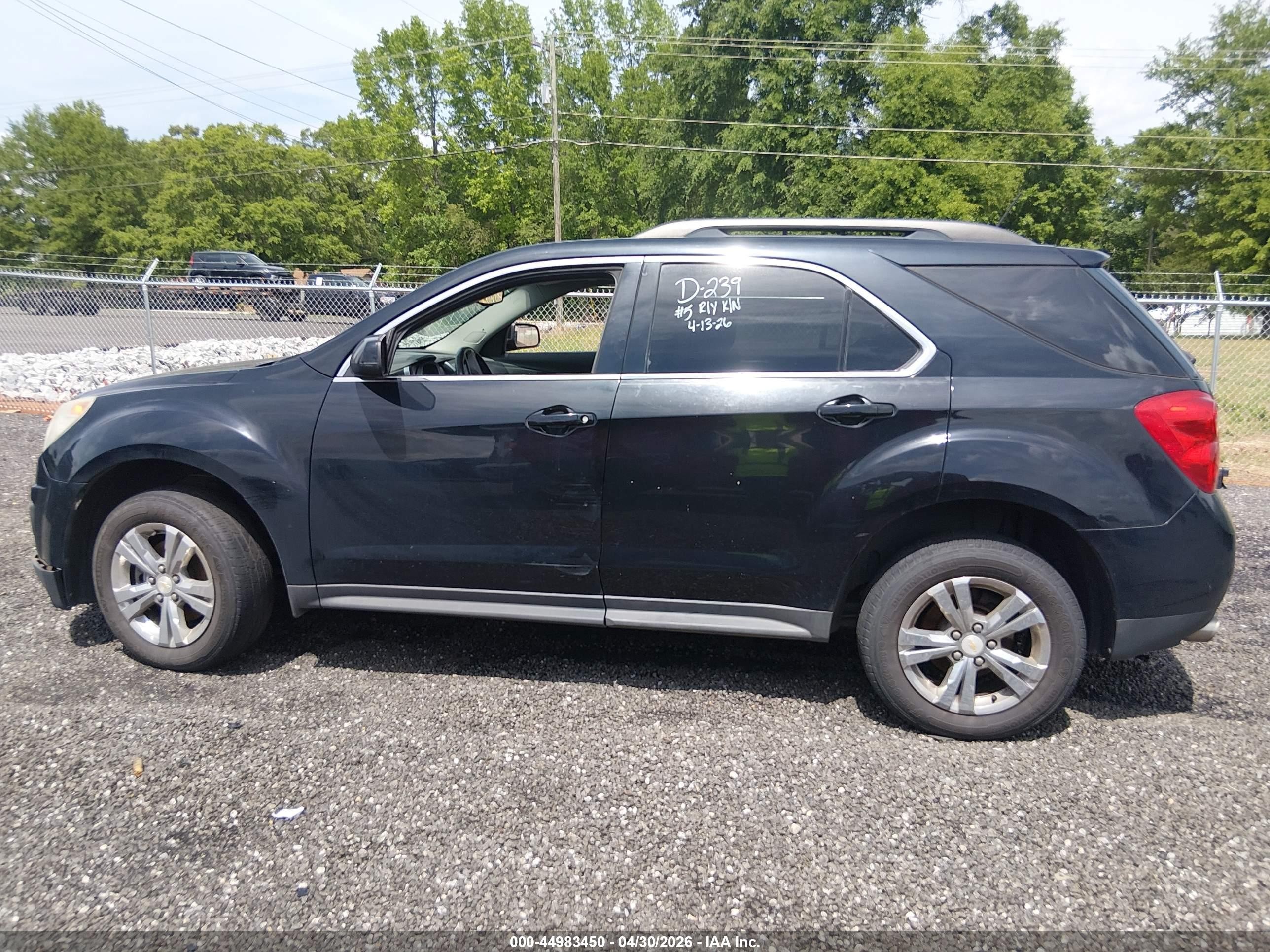 2015 Chevrolet Equinox 1lt Черный vin: 2GNFLFE31F6103264