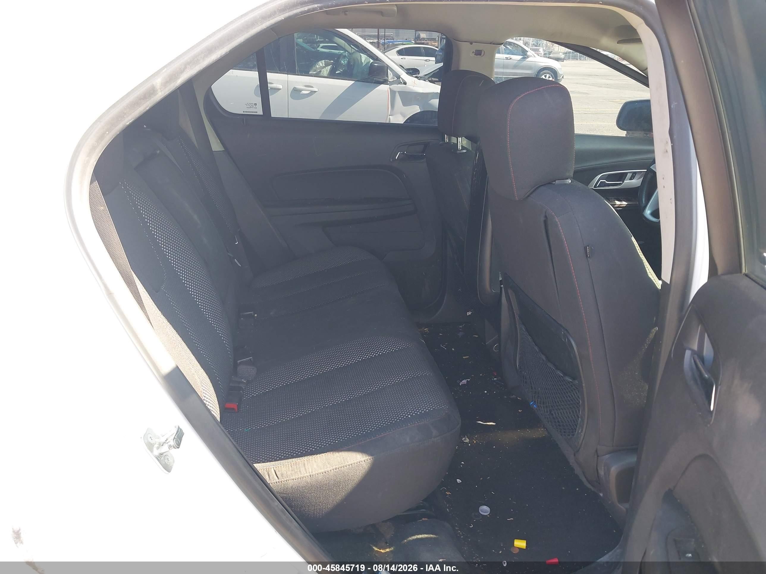 2015 Chevrolet Equinox Lt White vin: 2GNFLFE31F6310169