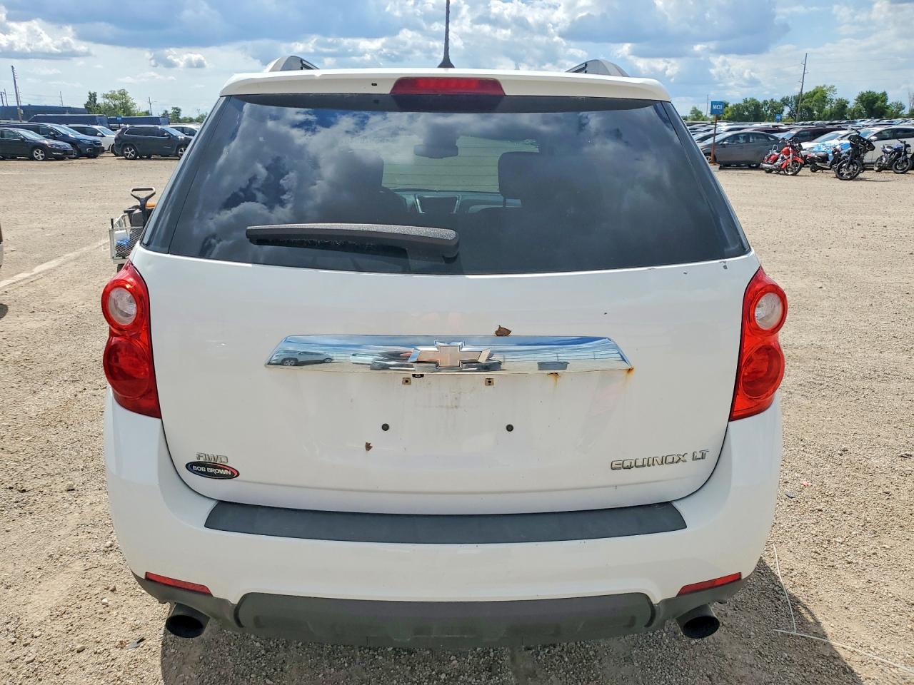 2014 Chevrolet Equinox Lt White vin: 2GNFLFE32E6292585
