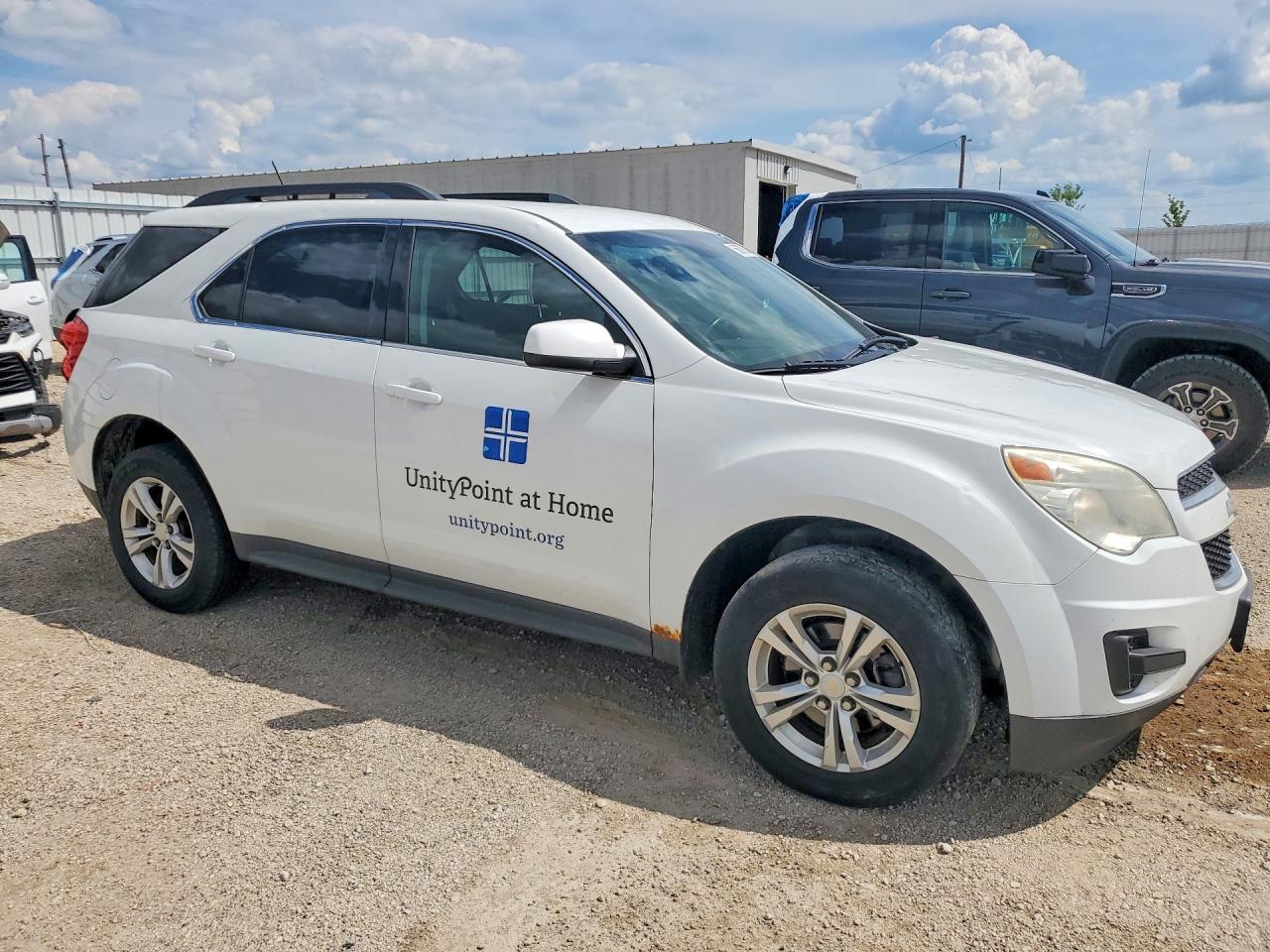 2014 Chevrolet Equinox Lt White vin: 2GNFLFE32E6292585