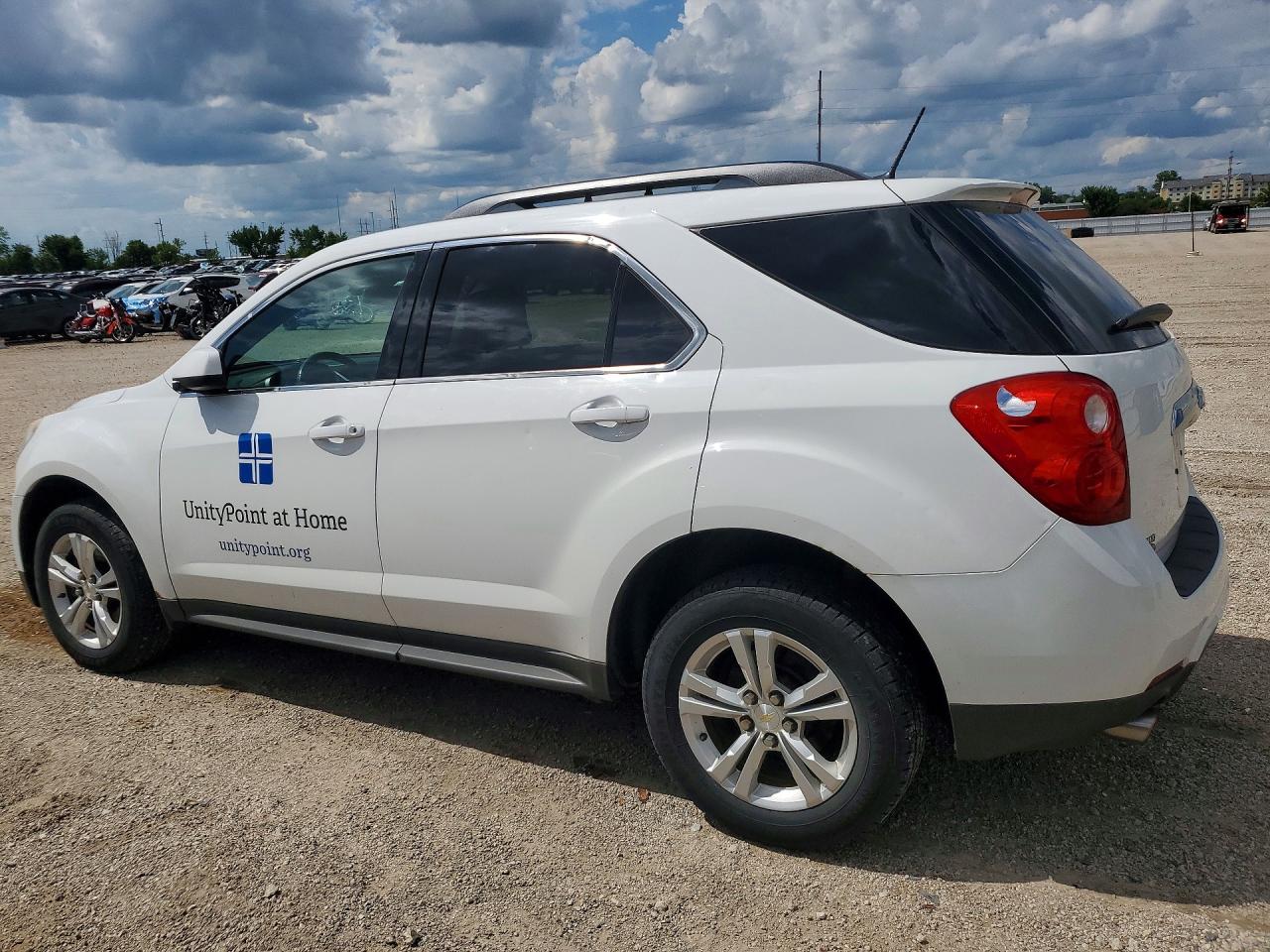 2014 Chevrolet Equinox Lt White vin: 2GNFLFE32E6292585