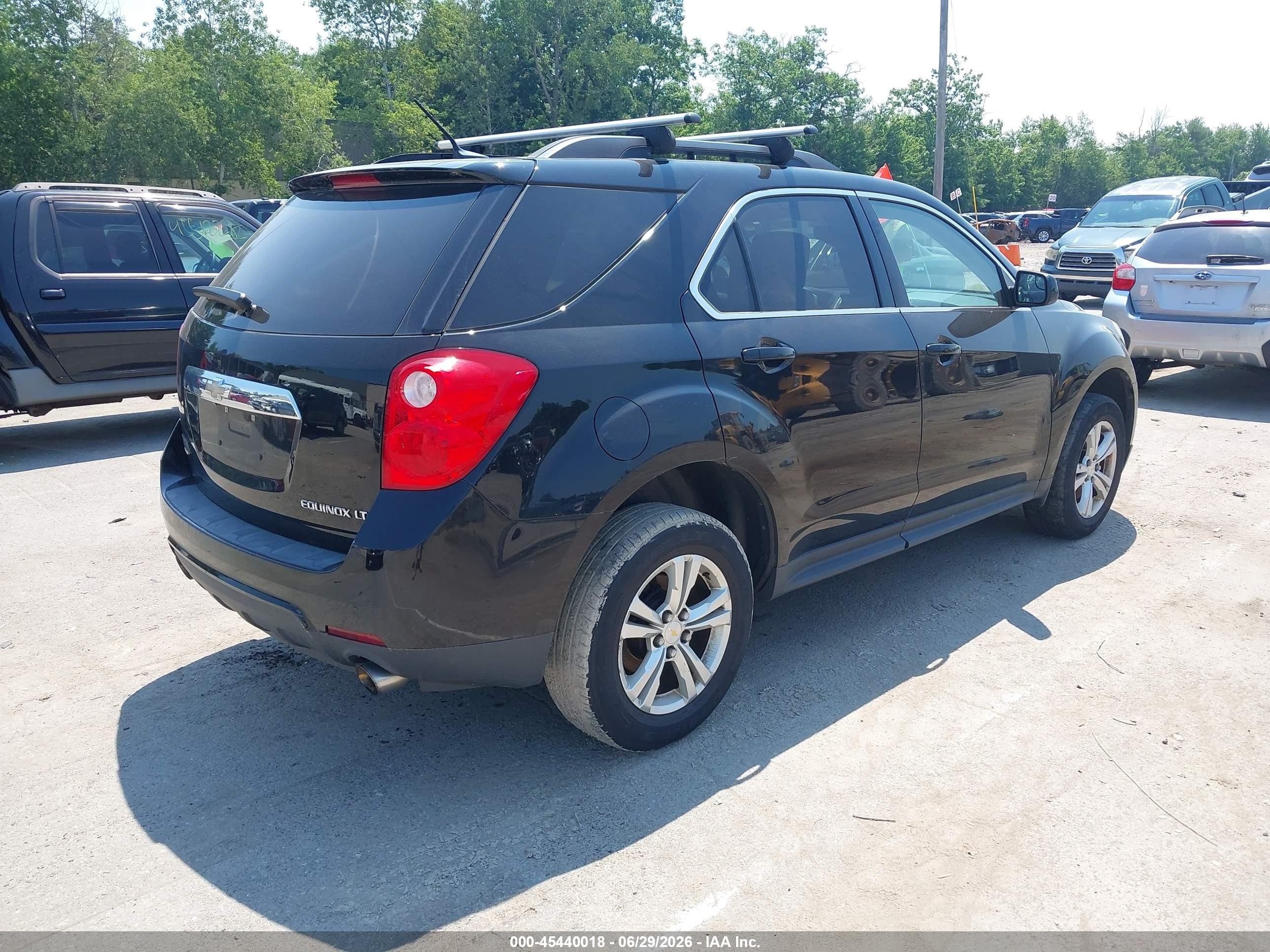 2014 Chevrolet Equinox Lt Black vin: 2GNFLFE32E6356043