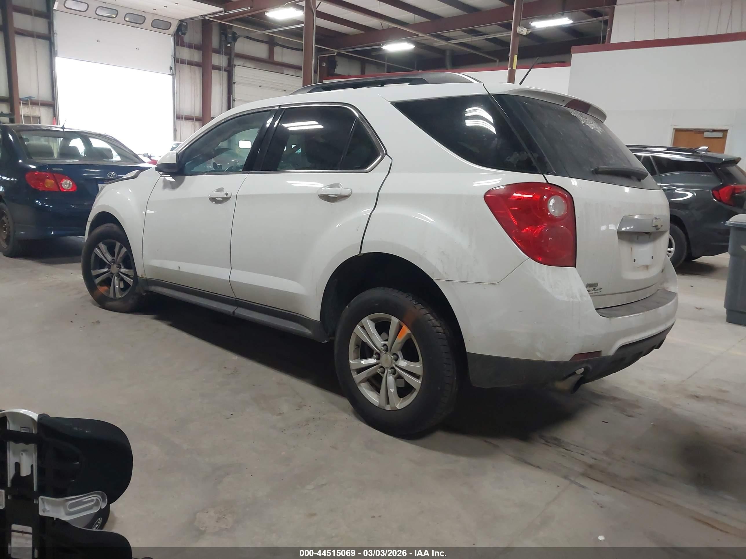 2014 Chevrolet Equinox 1lt White vin: 2GNFLFE32E6374428