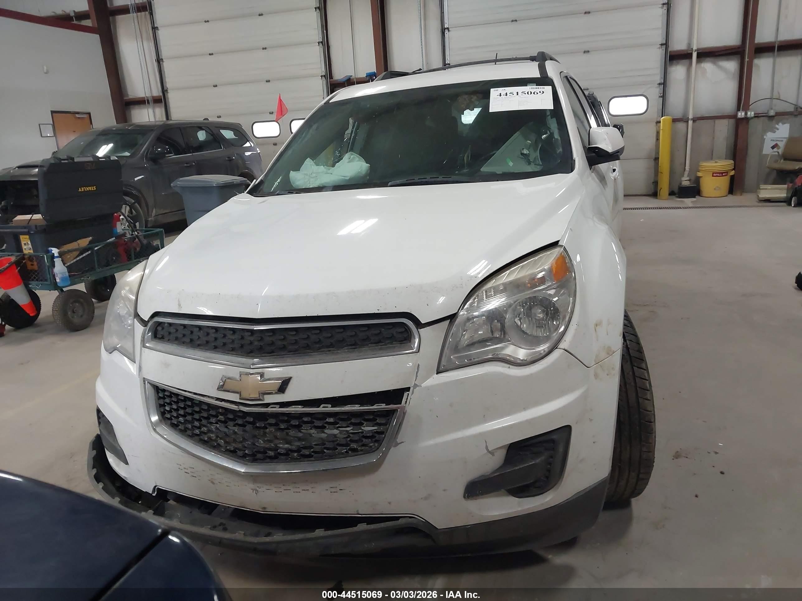 2014 Chevrolet Equinox 1lt White vin: 2GNFLFE32E6374428