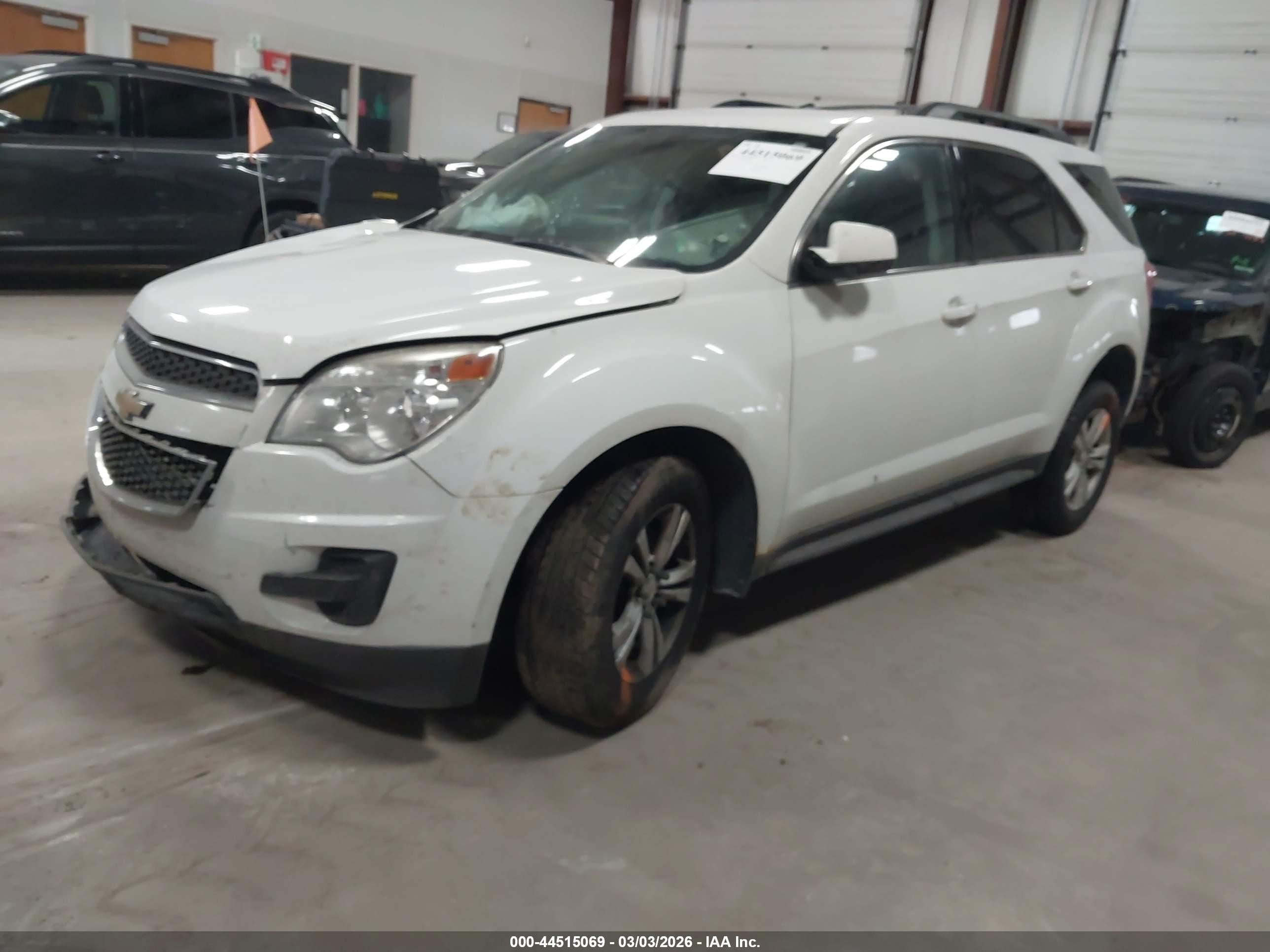 2014 Chevrolet Equinox 1lt White vin: 2GNFLFE32E6374428