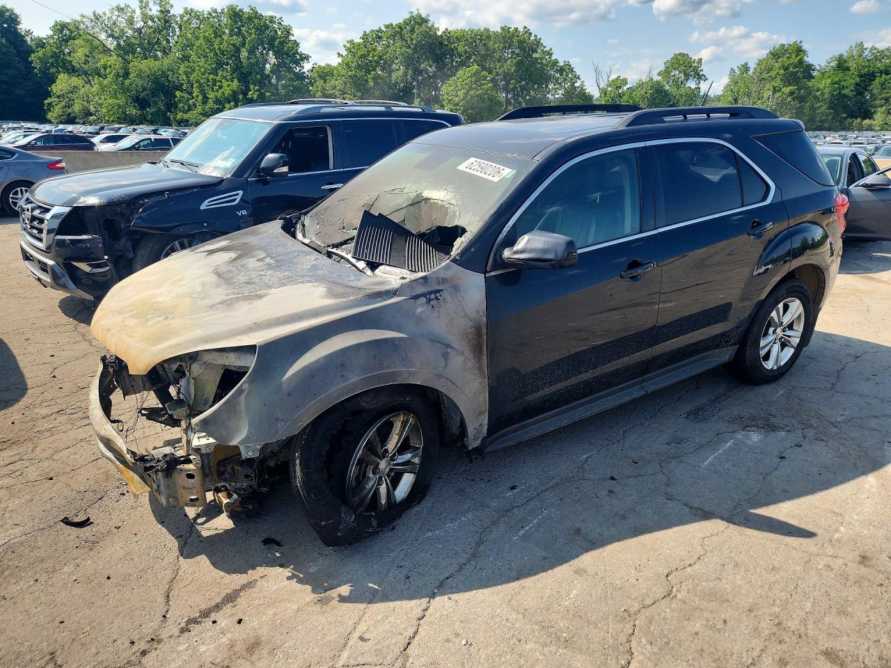 2015 Chevrolet Equinox Lt Черный vin: 2GNFLFE33F6403386