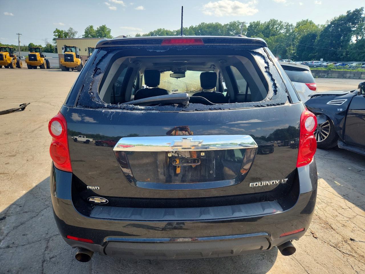 2015 Chevrolet Equinox Lt Черный vin: 2GNFLFE33F6403386