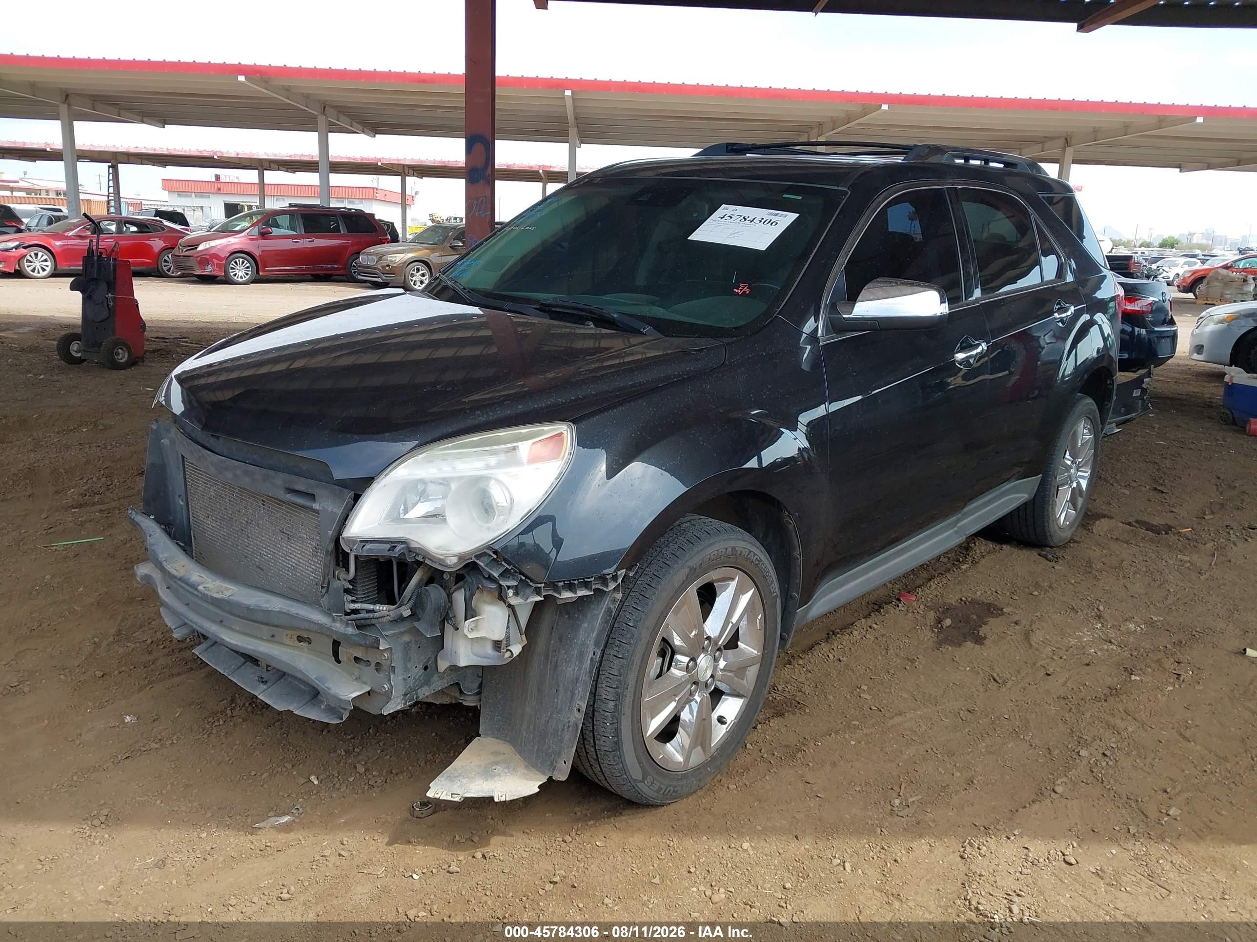 2013 Chevrolet Equinox Ltz Black vin: 2GNFLFE34D6231690