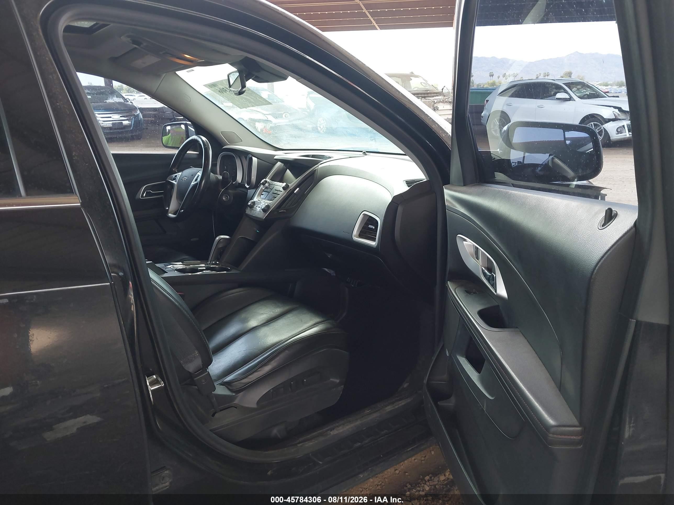 2013 Chevrolet Equinox Ltz Black vin: 2GNFLFE34D6231690
