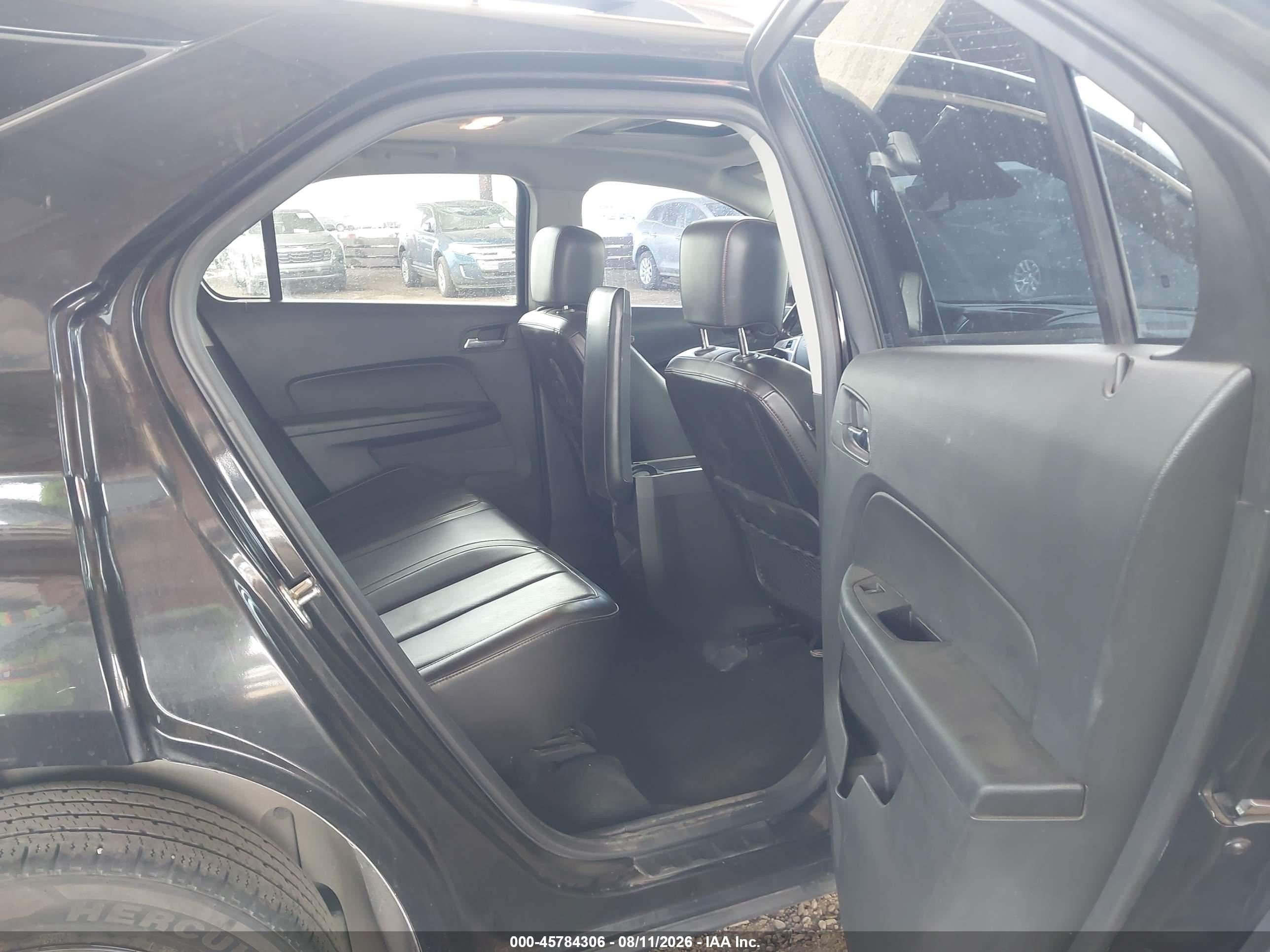2013 Chevrolet Equinox Ltz Black vin: 2GNFLFE34D6231690