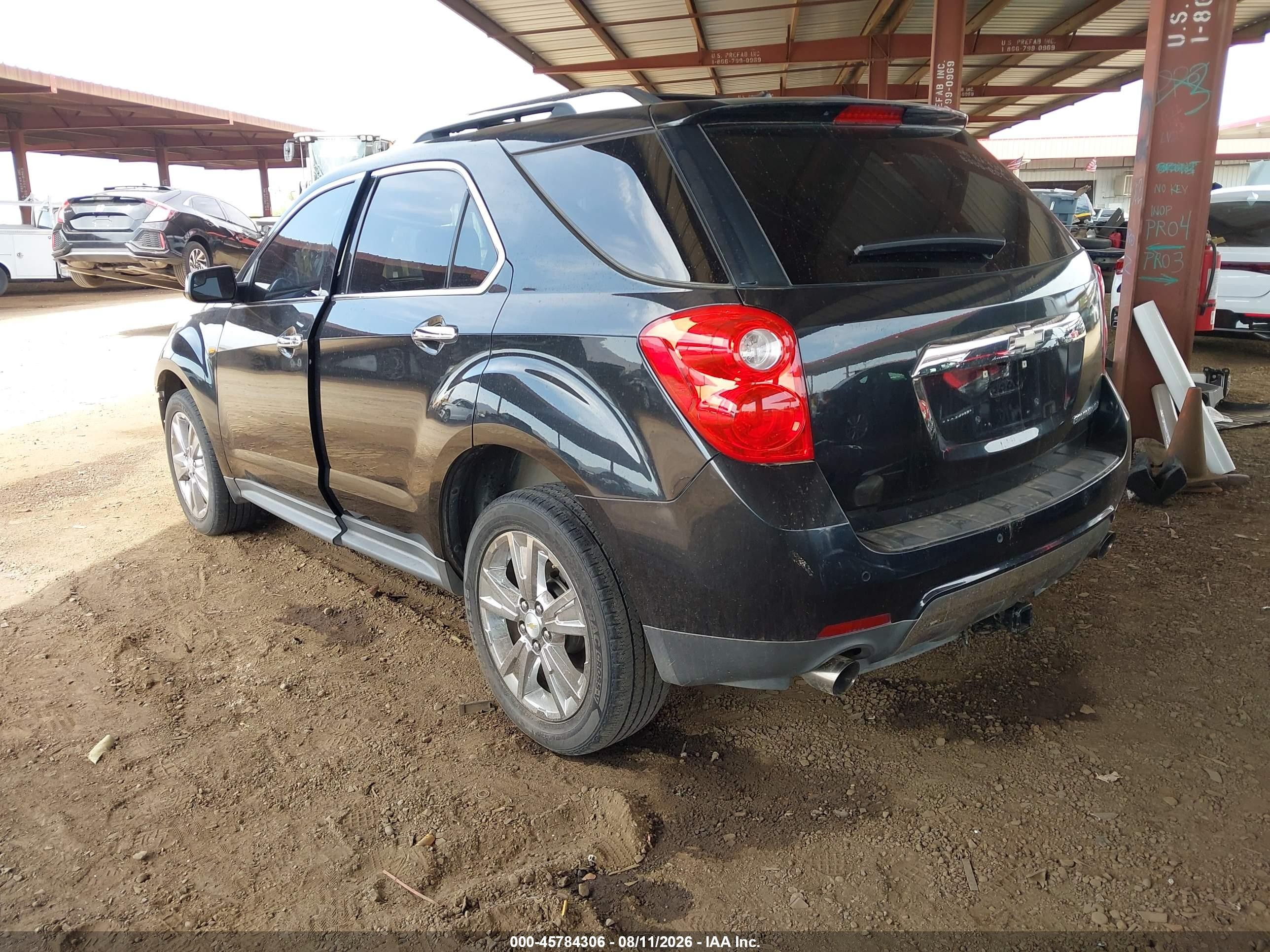 2013 Chevrolet Equinox Ltz Black vin: 2GNFLFE34D6231690