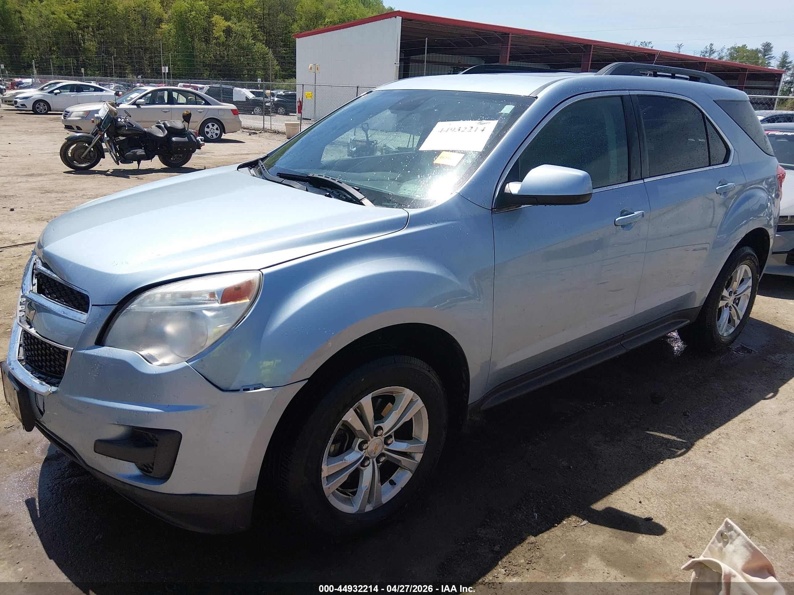 2014 Chevrolet Equinox 1lt Blue vin: 2GNFLFE34E6362197