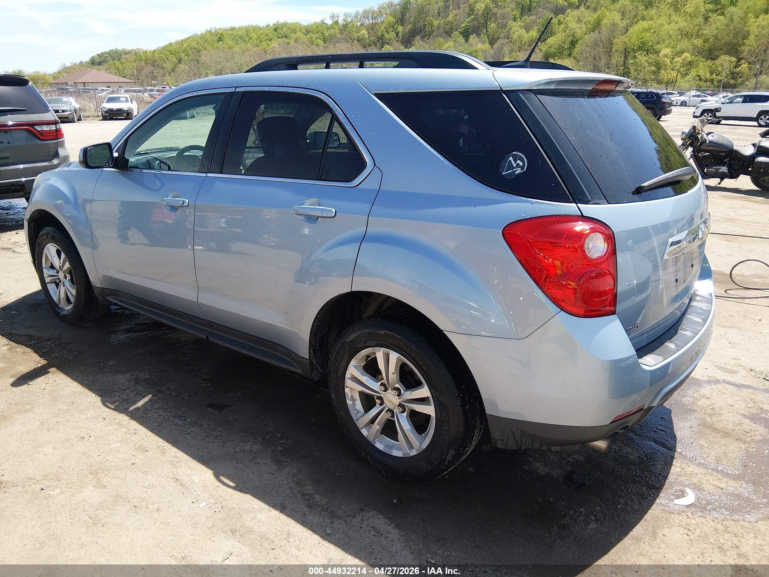 2014 Chevrolet Equinox 1lt Blue vin: 2GNFLFE34E6362197