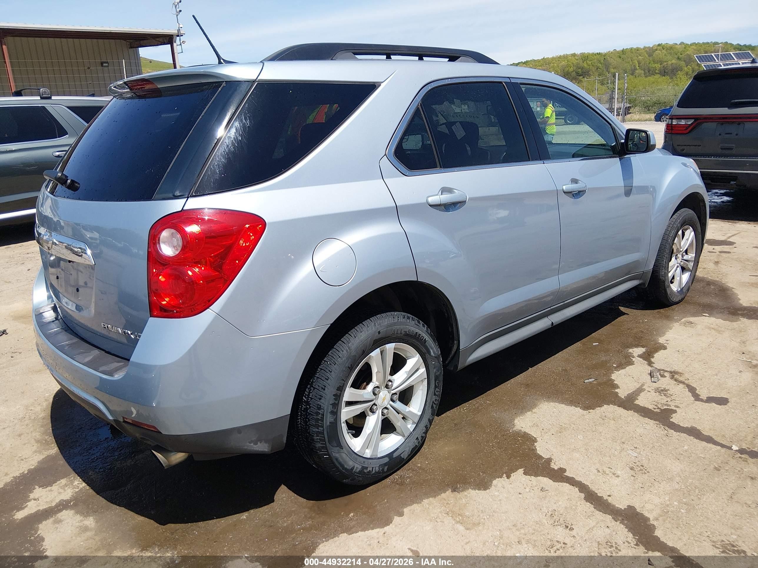 2014 Chevrolet Equinox 1lt Blue vin: 2GNFLFE34E6362197