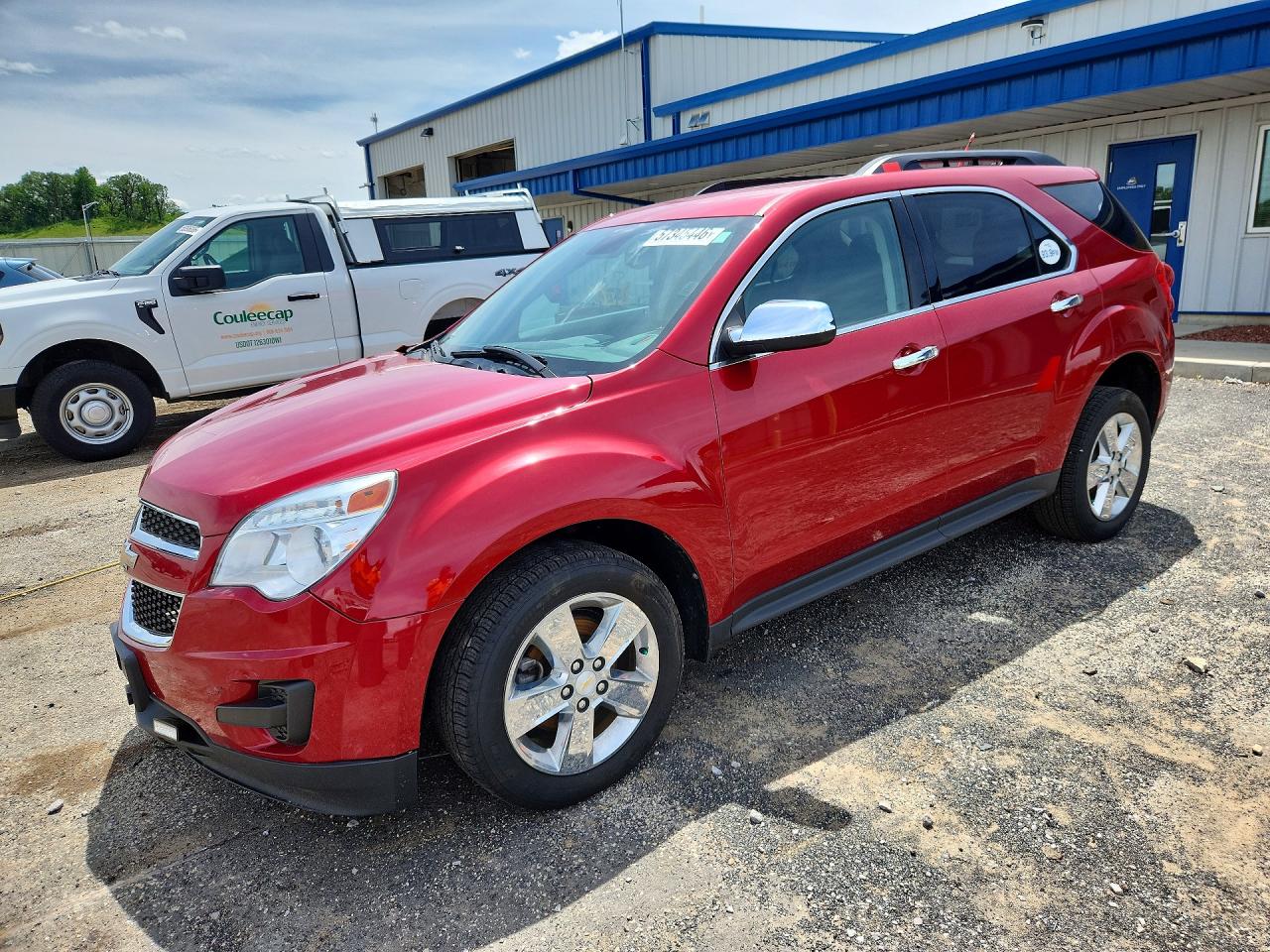 2015 Chevrolet Equinox Lt Красный vin: 2GNFLFE34F6183434