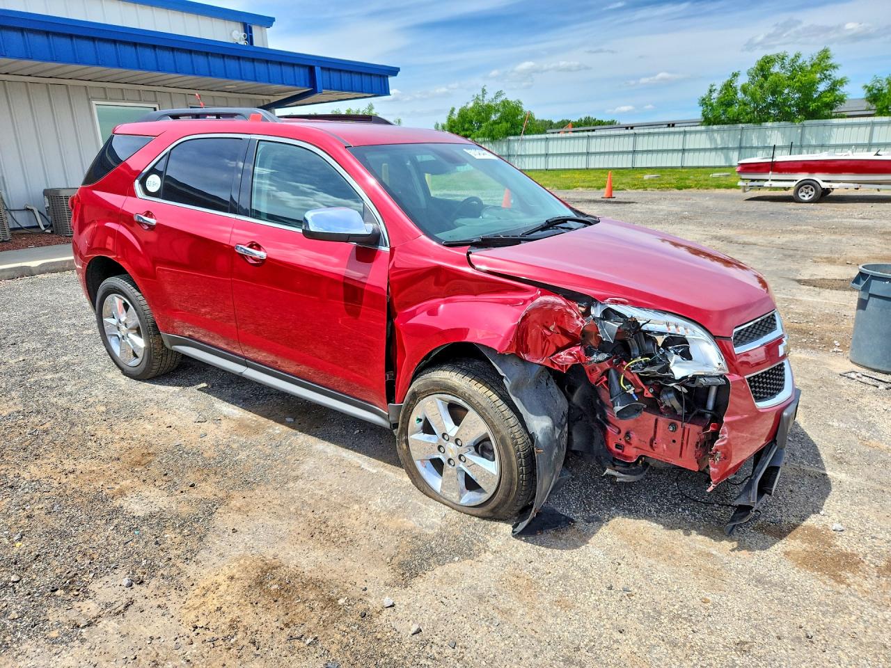 2015 Chevrolet Equinox Lt Красный vin: 2GNFLFE34F6183434