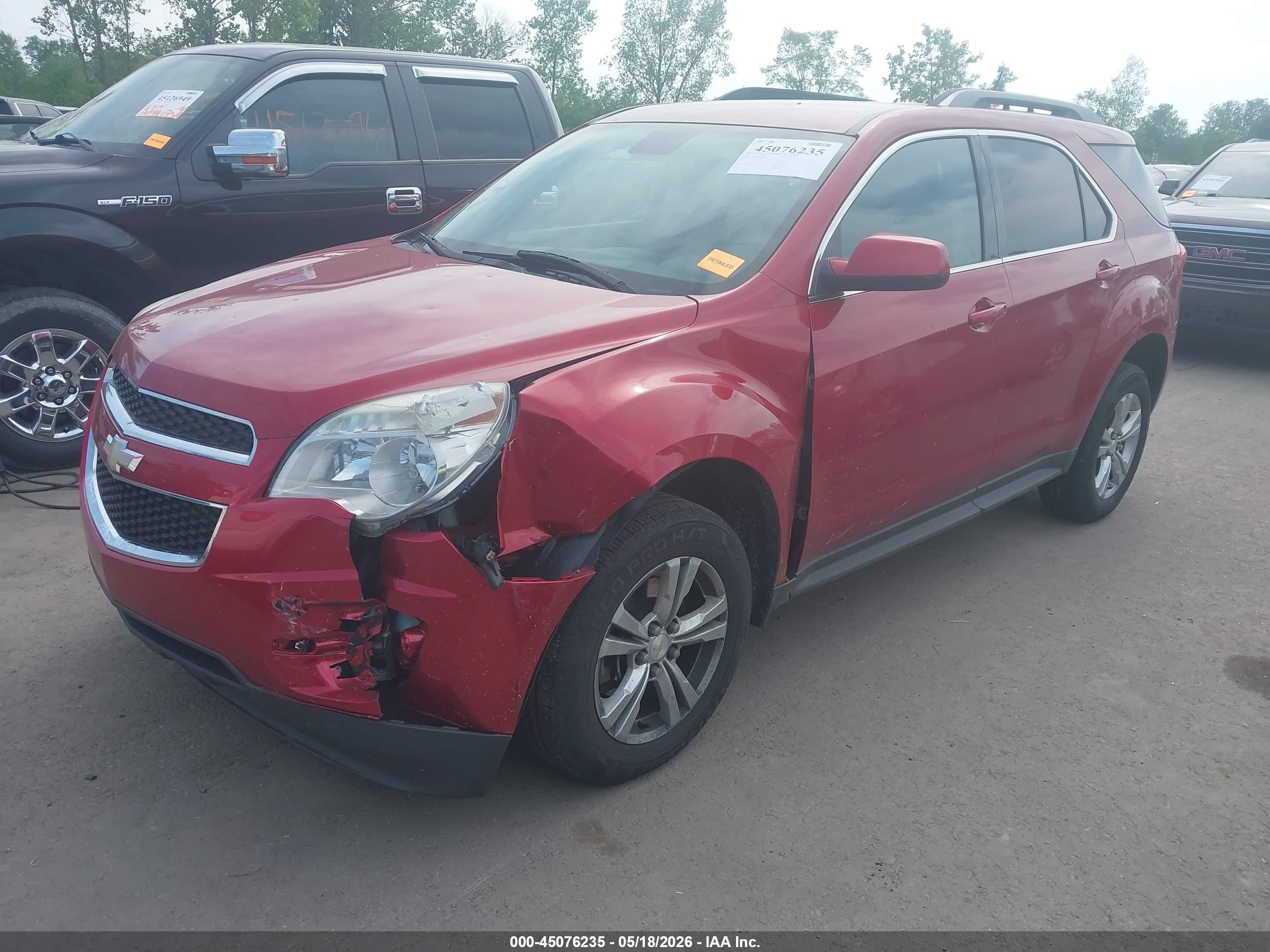 2014 Chevrolet Equinox 1lt Red vin: 2GNFLFE35E6191699