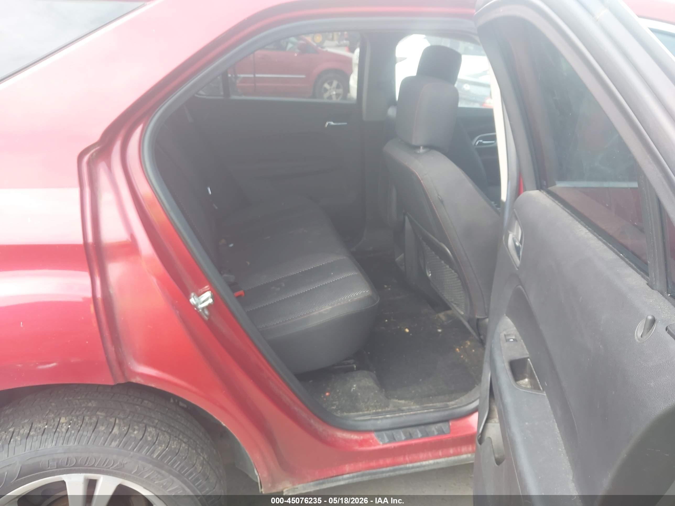 2014 Chevrolet Equinox 1lt Red vin: 2GNFLFE35E6191699