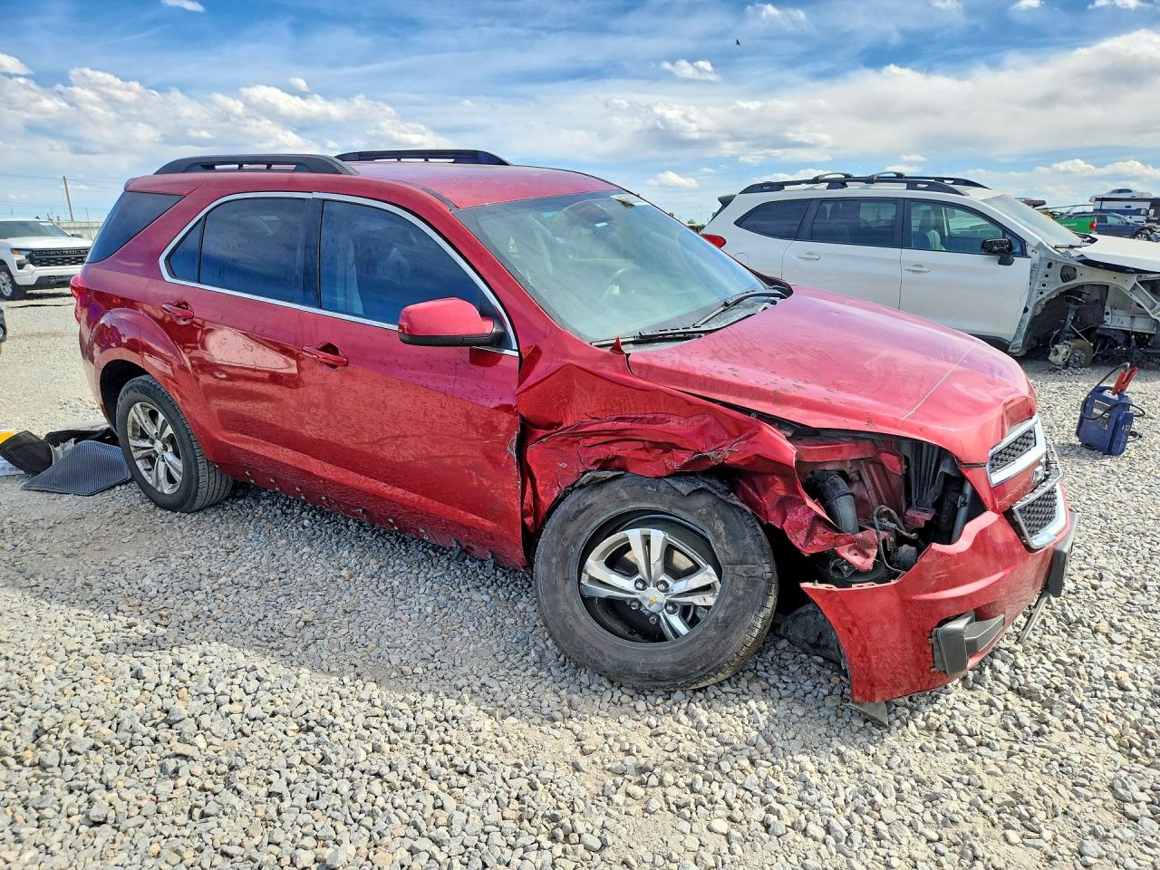 2015 Chevrolet Equinox Lt Red vin: 2GNFLFE35F6216487
